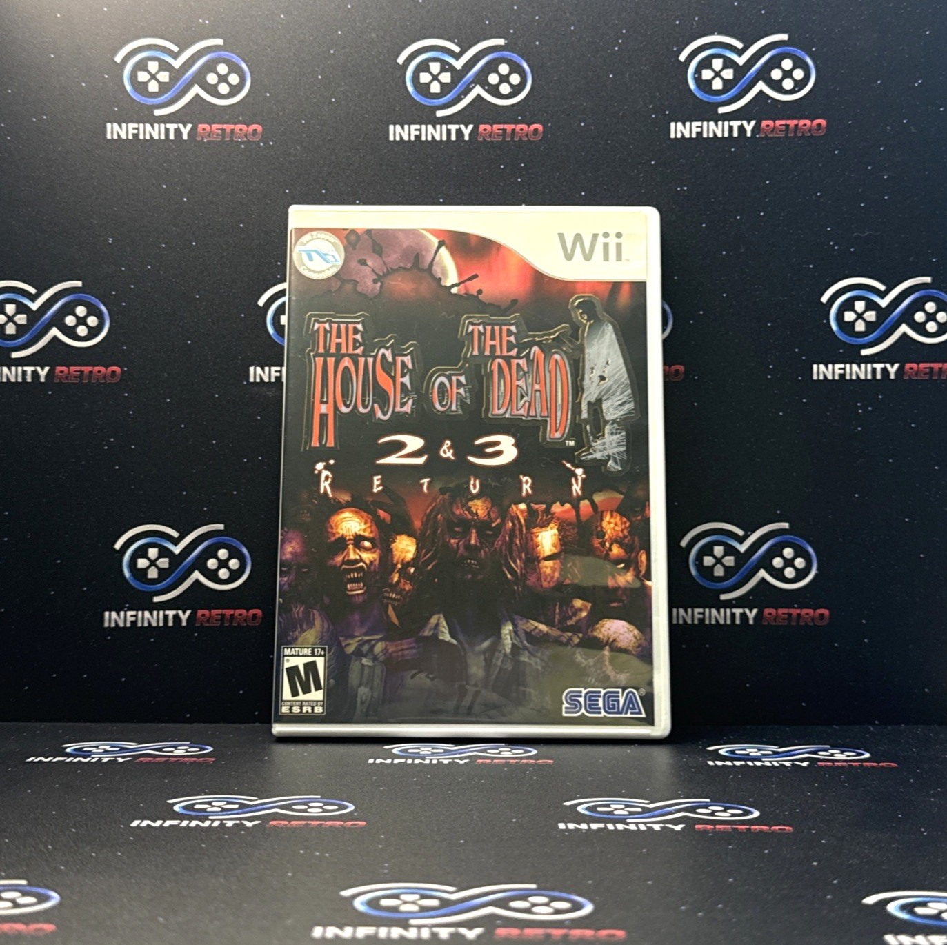 House of the Dead 2 & 3 Return Nintendo Wii CIB Refurbished Tested Free Shipping