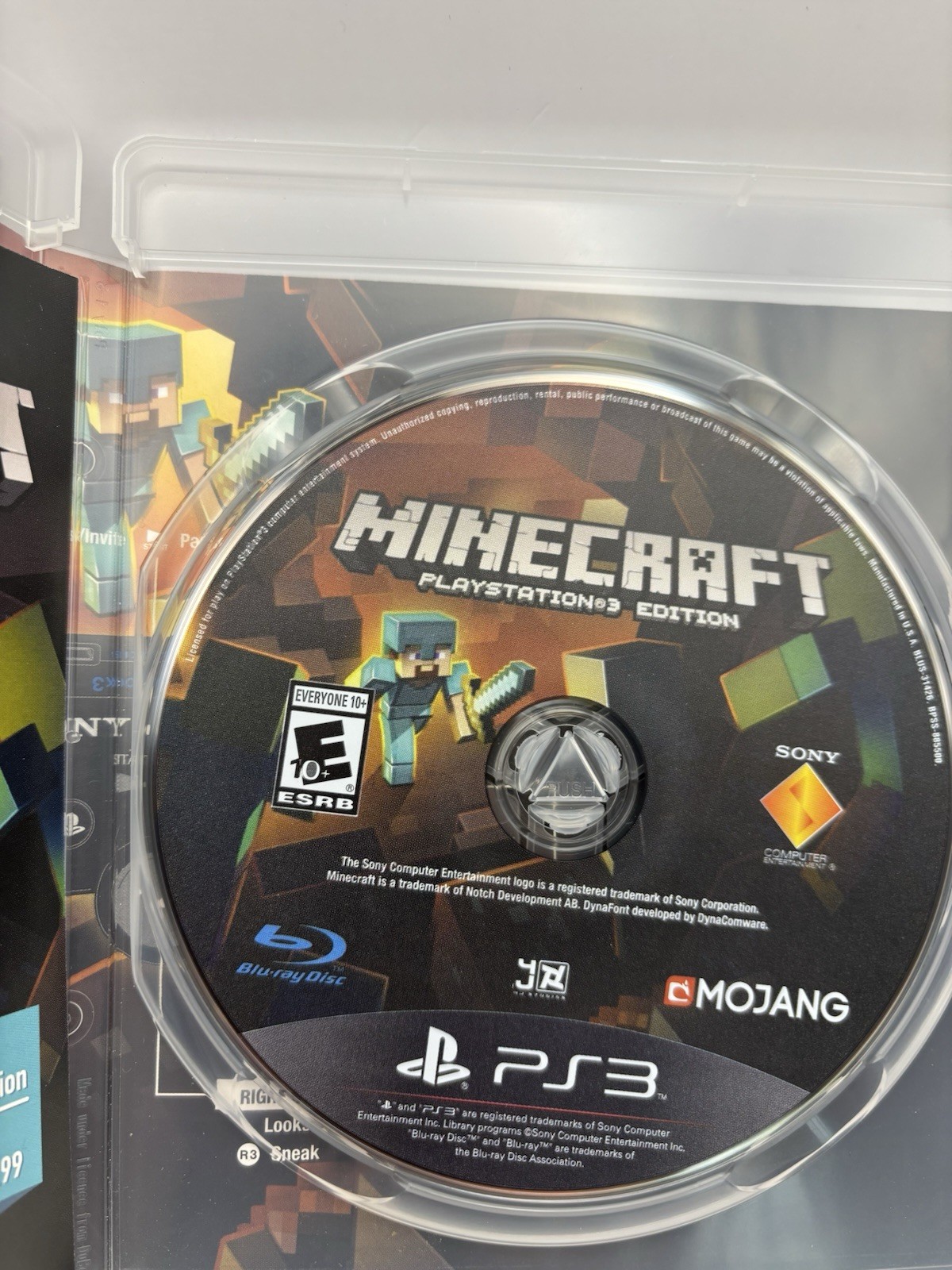 Minecraft — PlayStation 3 Edition (PS3, 2014) CIB Complete