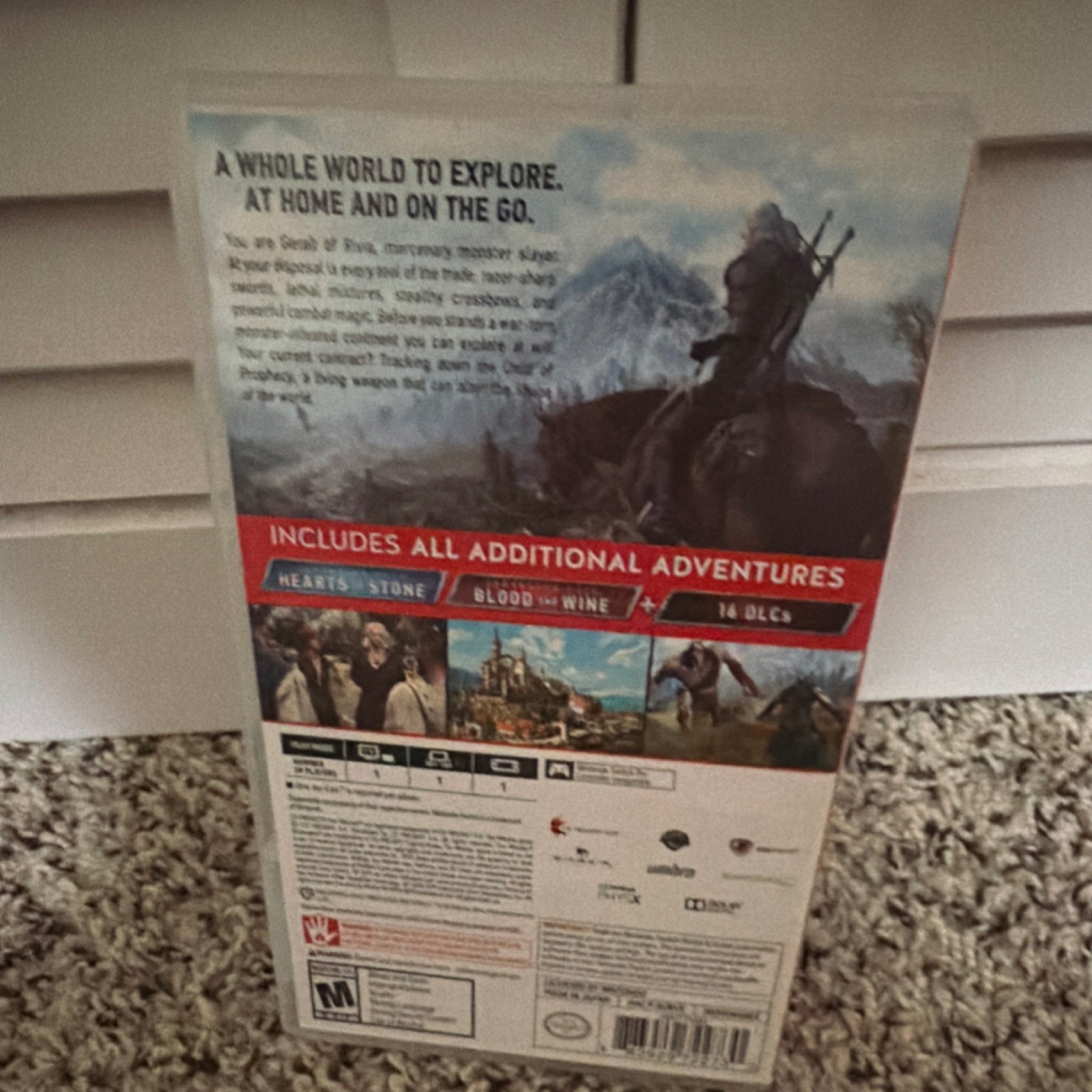 CD Projekt RED The Witcher 3: Wild Hunt Complete Ed Switch M NTSC-U/C 2019