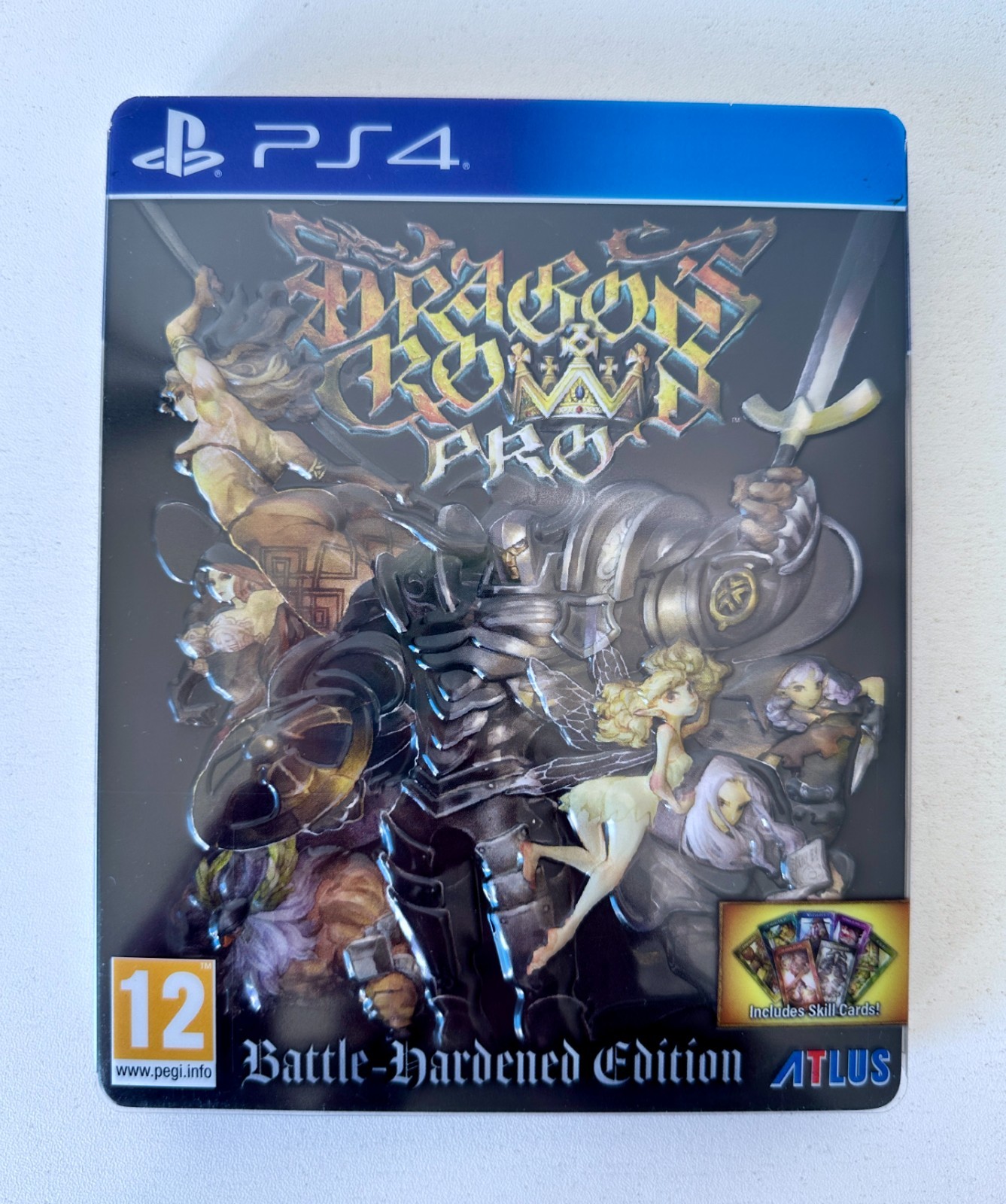 Dragon’s Crown Pro Battle Hardened Edition Inc Skill Cards + Sleeve PS4 Like New