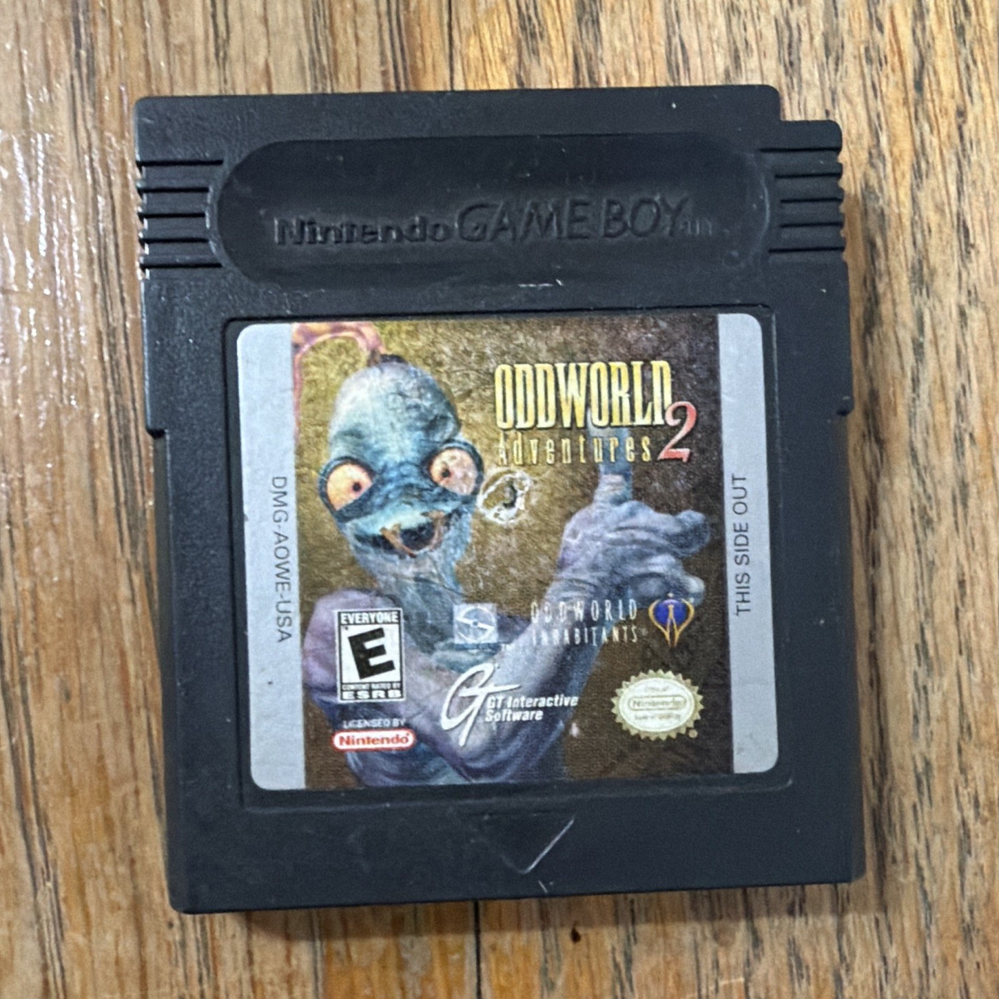Oddworld Adventures 2 Nintendo Game Boy E NTSC-U/C (US/Canada) GT Interactive