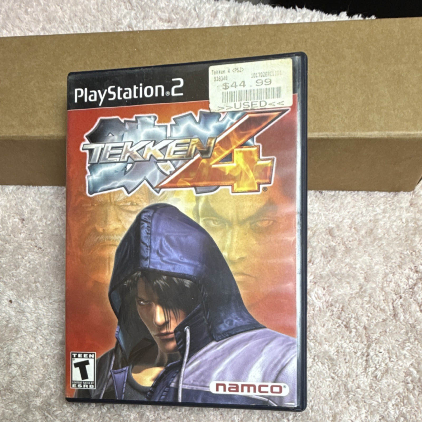 Namco Tekken 4 Sony PlayStation 2 Fighting Action Martial Arts Tekken Series
