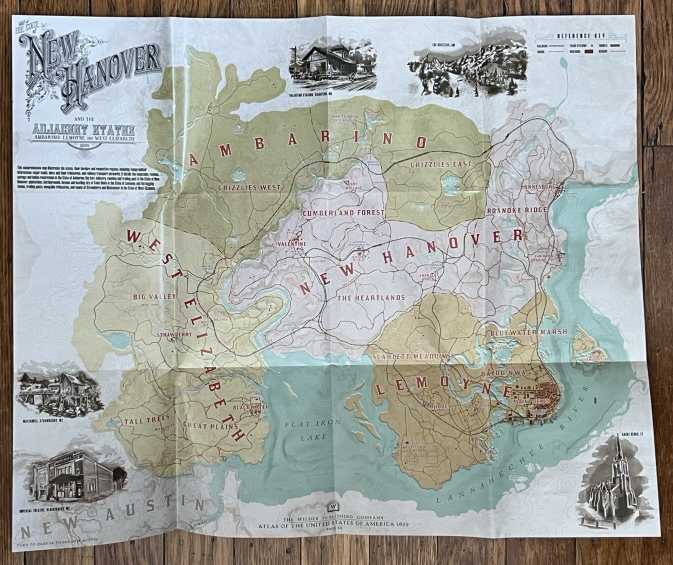 Red Dead Redemption 2 Microsoft Xbox One 2 Discs & Map Cleaned, Tested & Working