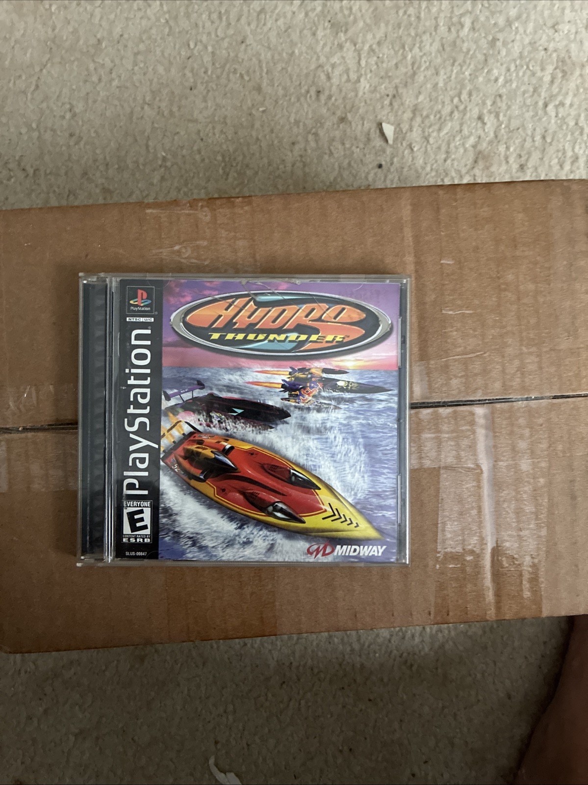 Hydro Thunder PlayStation 1 Complete With Registration Card