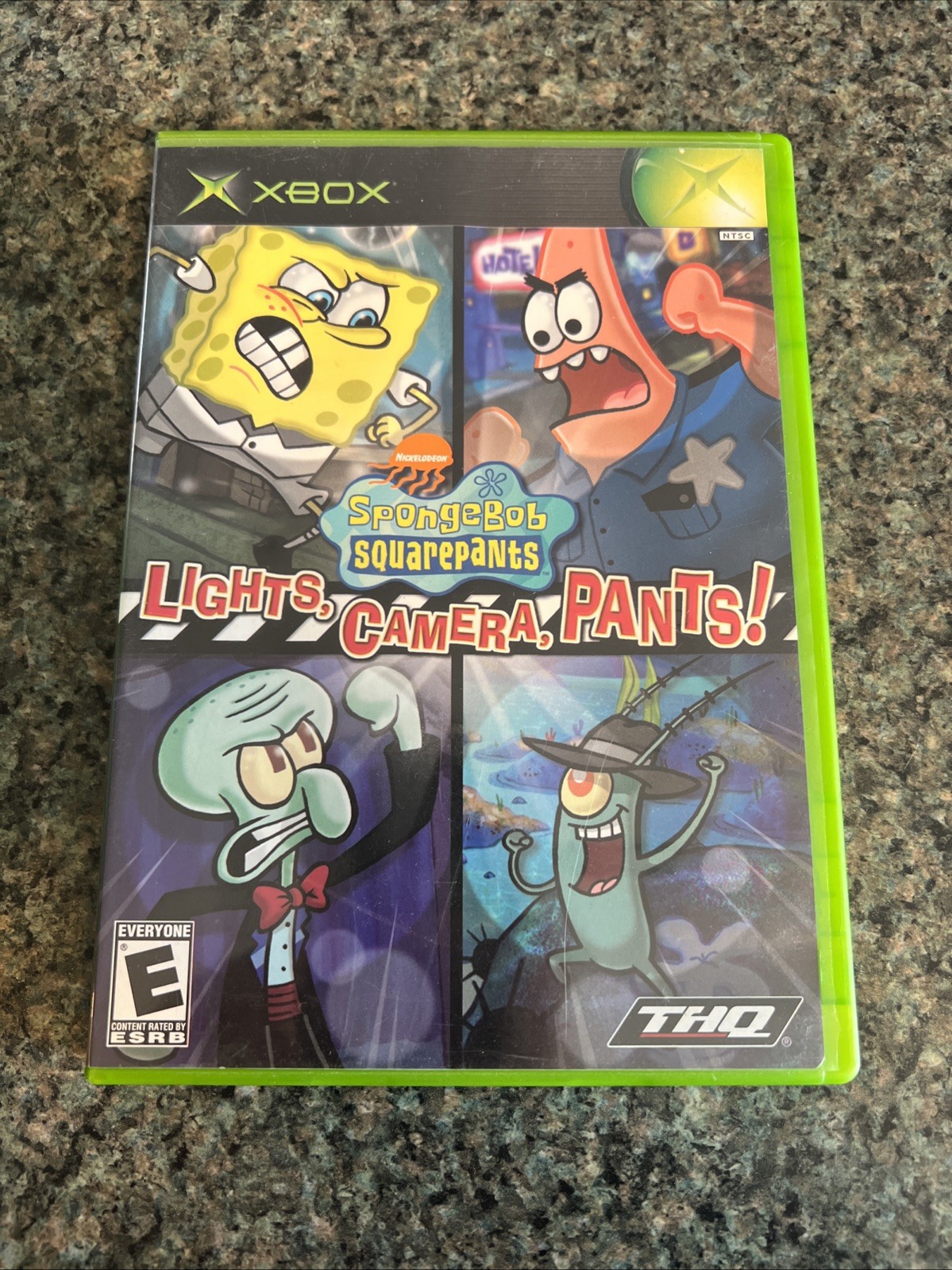 SpongeBob SquarePants: Lights, Camera, Pants (Microsoft Xbox, 2005)