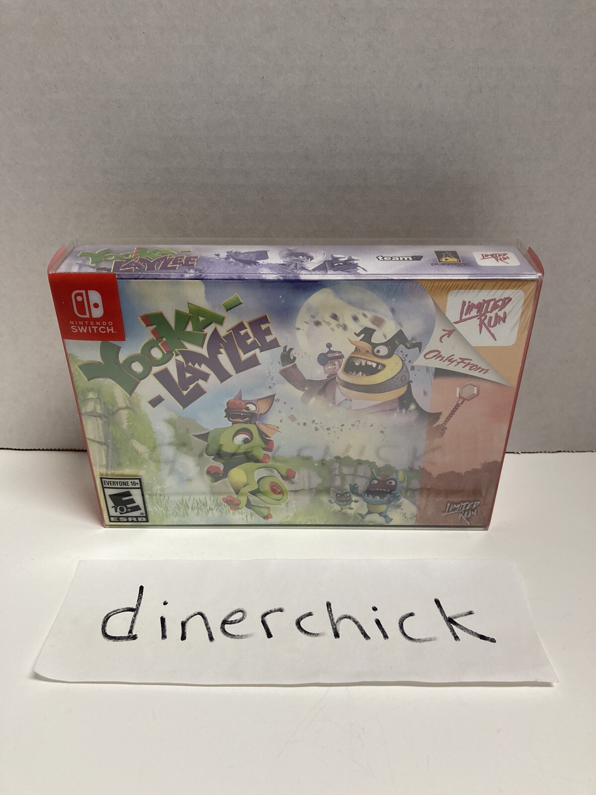 Yooka Laylee Collector’s Edition – Nintendo Switch – Limited Run Games – New!