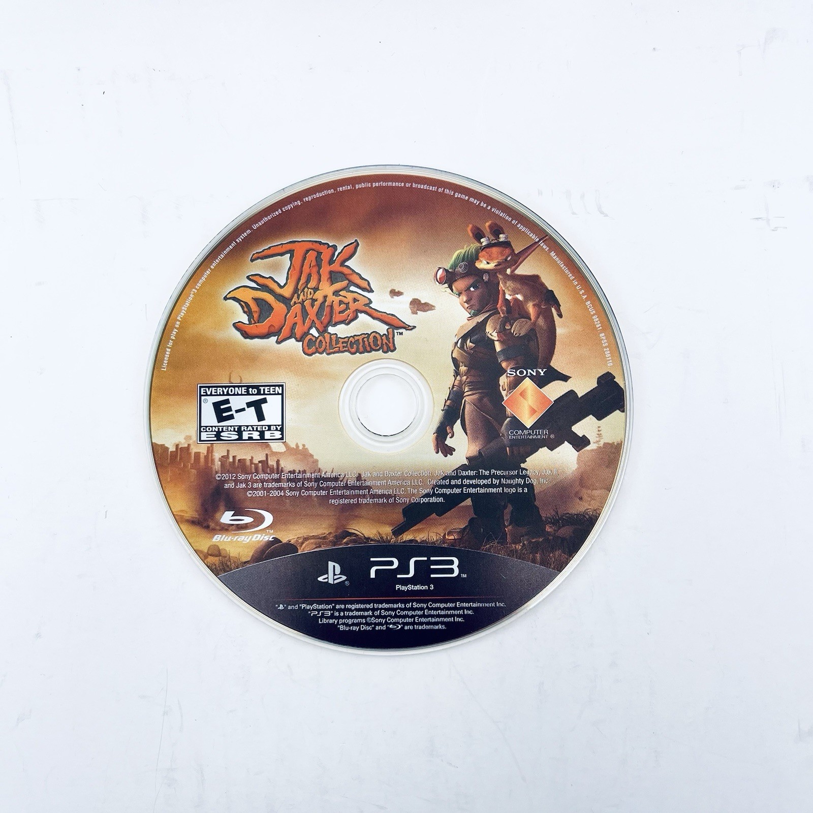 Jak and Daxter Collection (Sony PS3 PlayStation 3, 2012) Disc Only – SHIPS FREE!