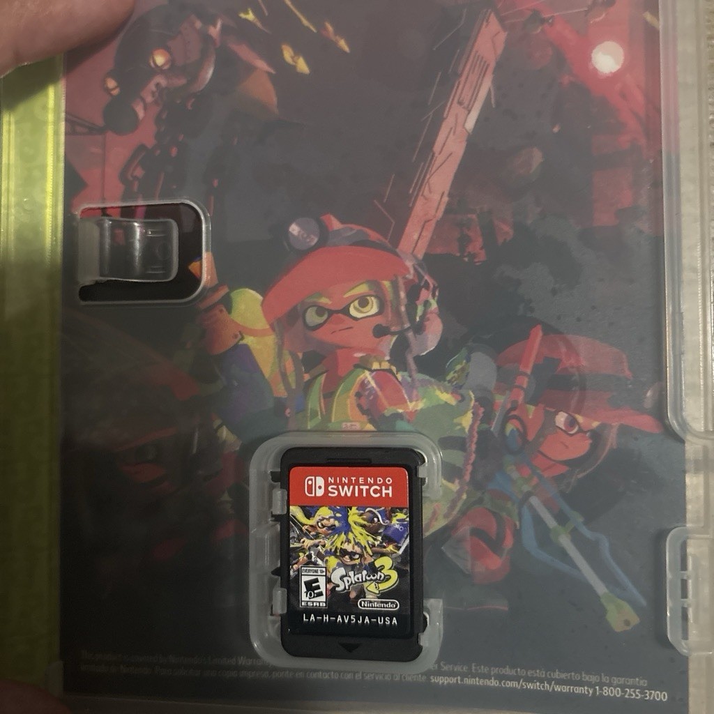 Nintendo Splatoon 3 Nintendo Switch Game Card w/ Case, Online Multiplayer