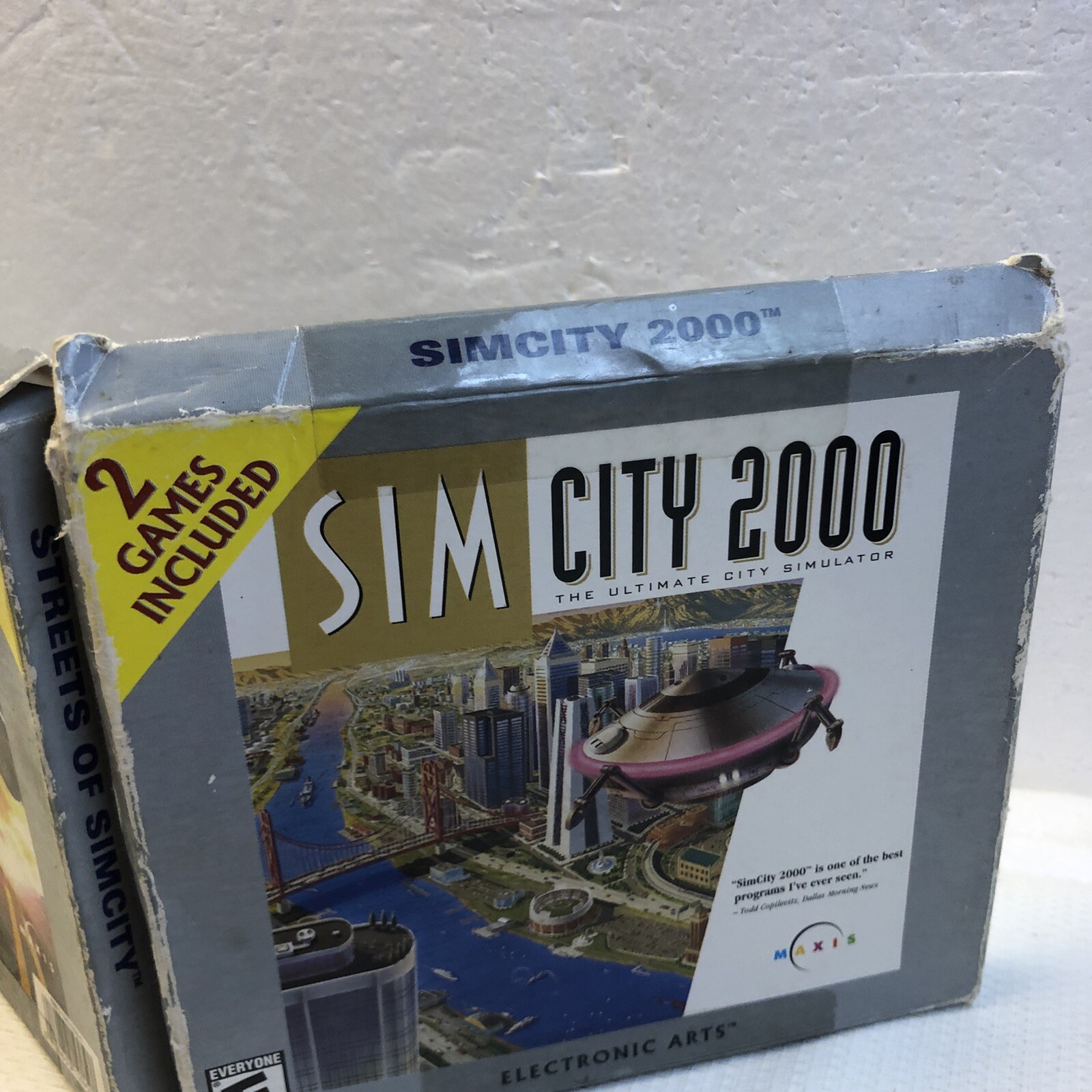 SimCity 2000 Ultimate Simulator Streets of PC 2002 2 Pack Bundle Duel Set Maxis