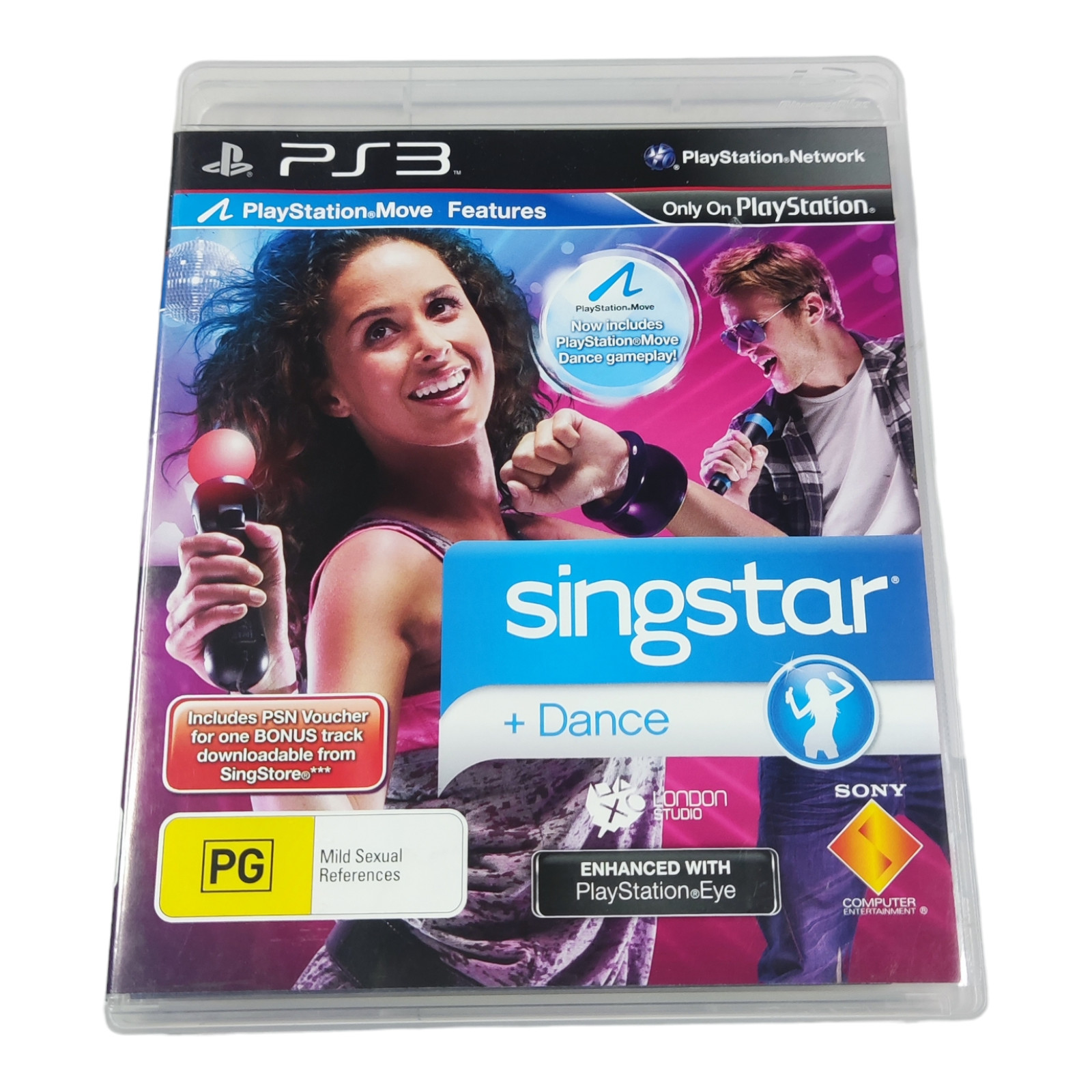 SingStar Dance PlayStation 3 30 Original Tracks Rhythm Dancing SCEA