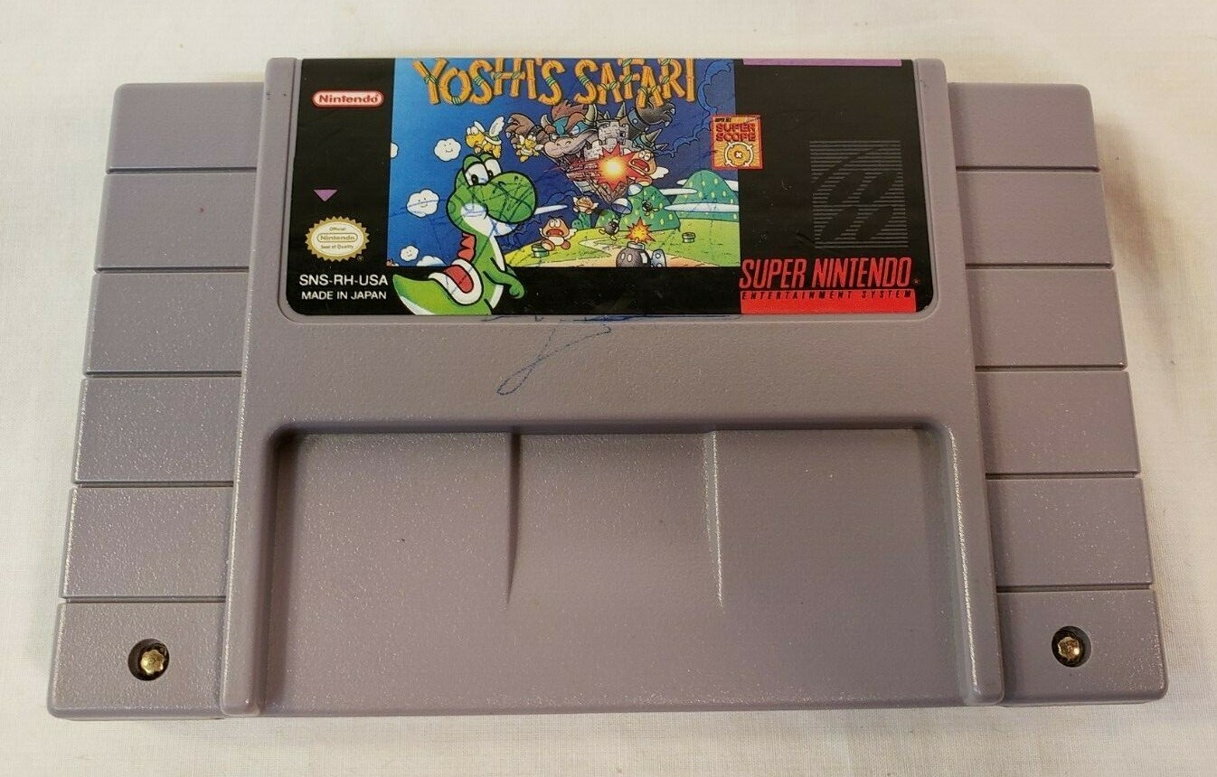 Yoshi’s Safari (Super Nintendo Entertainment System, 1993) Authentic SNES Game