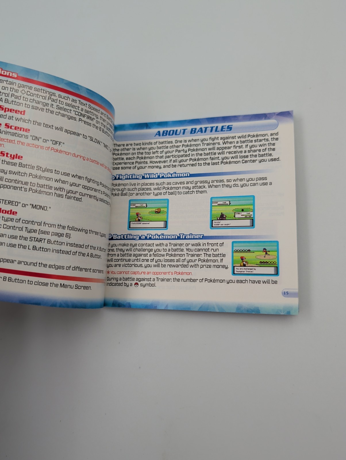 Pokémon: Diamond Version (DS, 2007) MANUAL ONLY