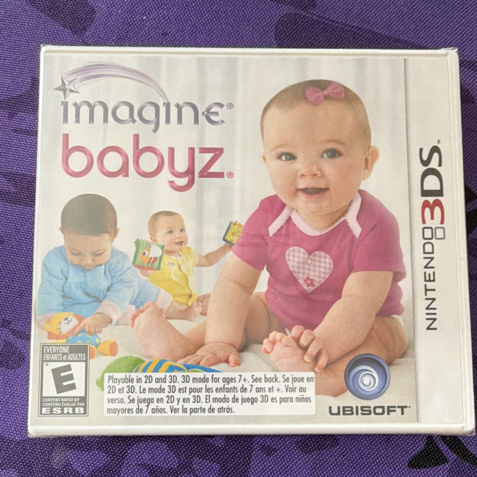 Ubisoft Imagine Babyz Nintendo 3DS Simulation Educational 2D 3D FACTORY SEALED