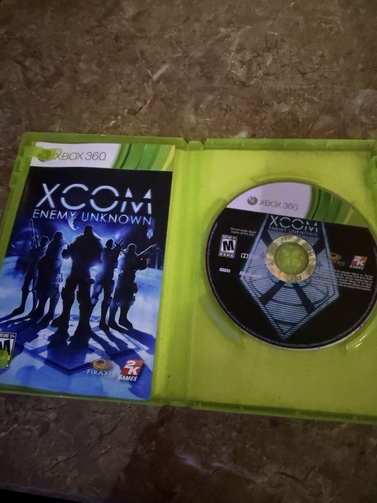 XCOM: Enemy Unknown (Microsoft Xbox 360, 2012) Complete W/ Manual CIB