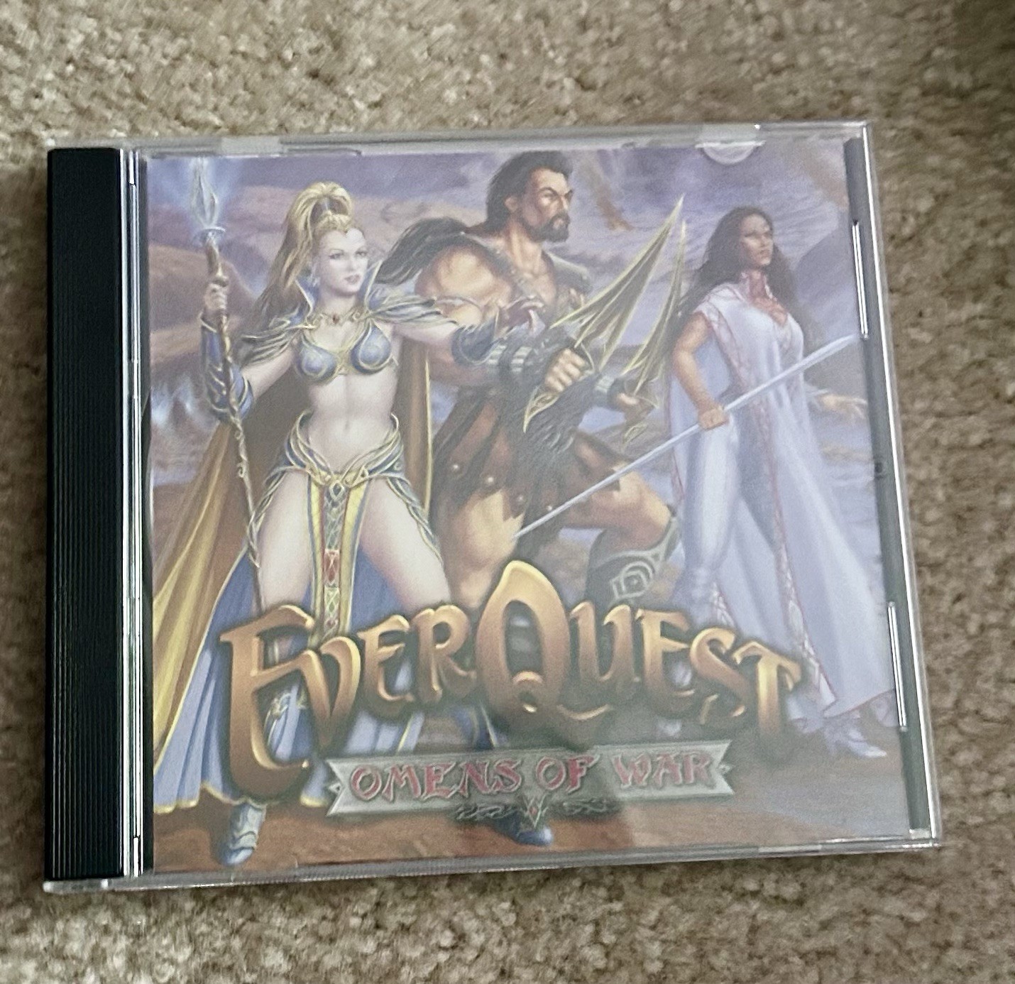 EverQuest Gold Edition collector’s metal game tin for PC Set