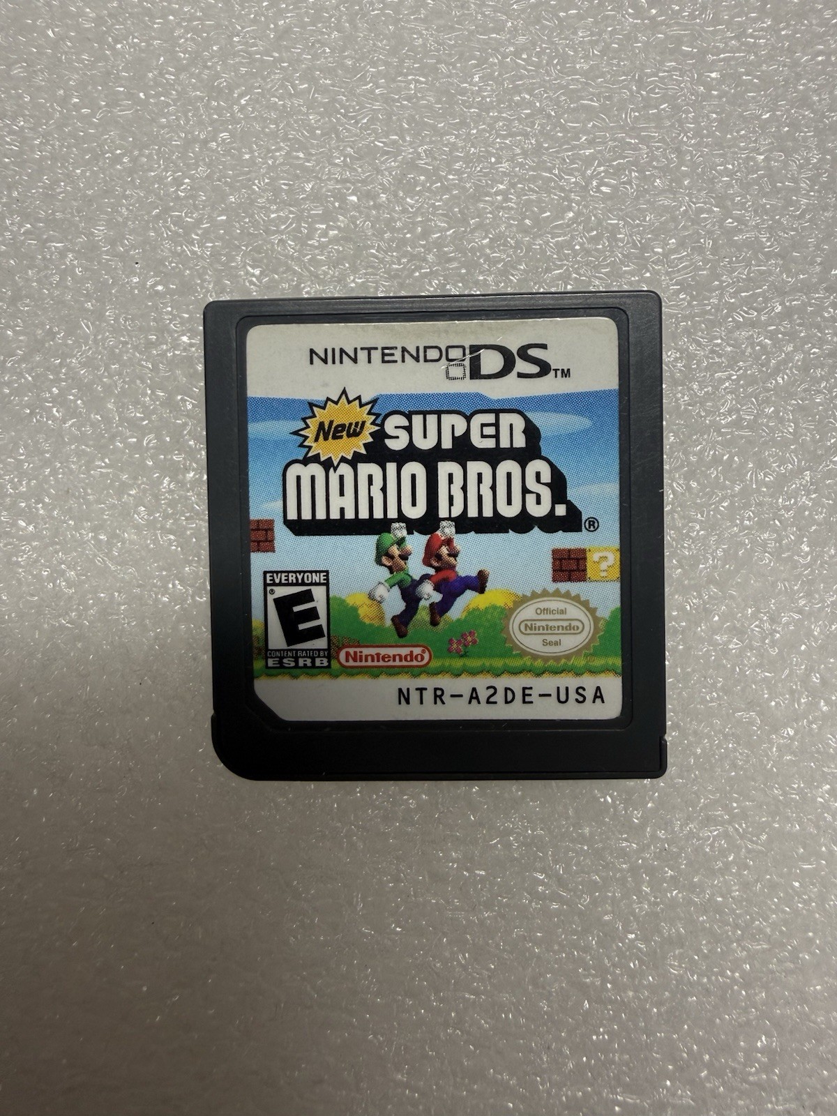 New Super Mario Bros Nintendo DS Complete CIB Manual & Inserts Tested Authentic