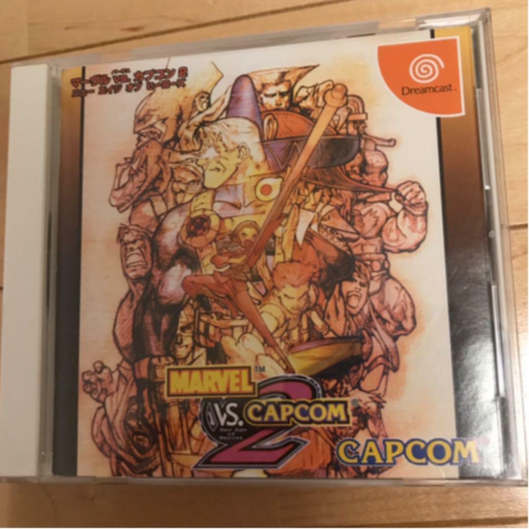 Sega Dreamcast Marvel Vs Capcom 2 age of heroes JAPAN IMPORT USED