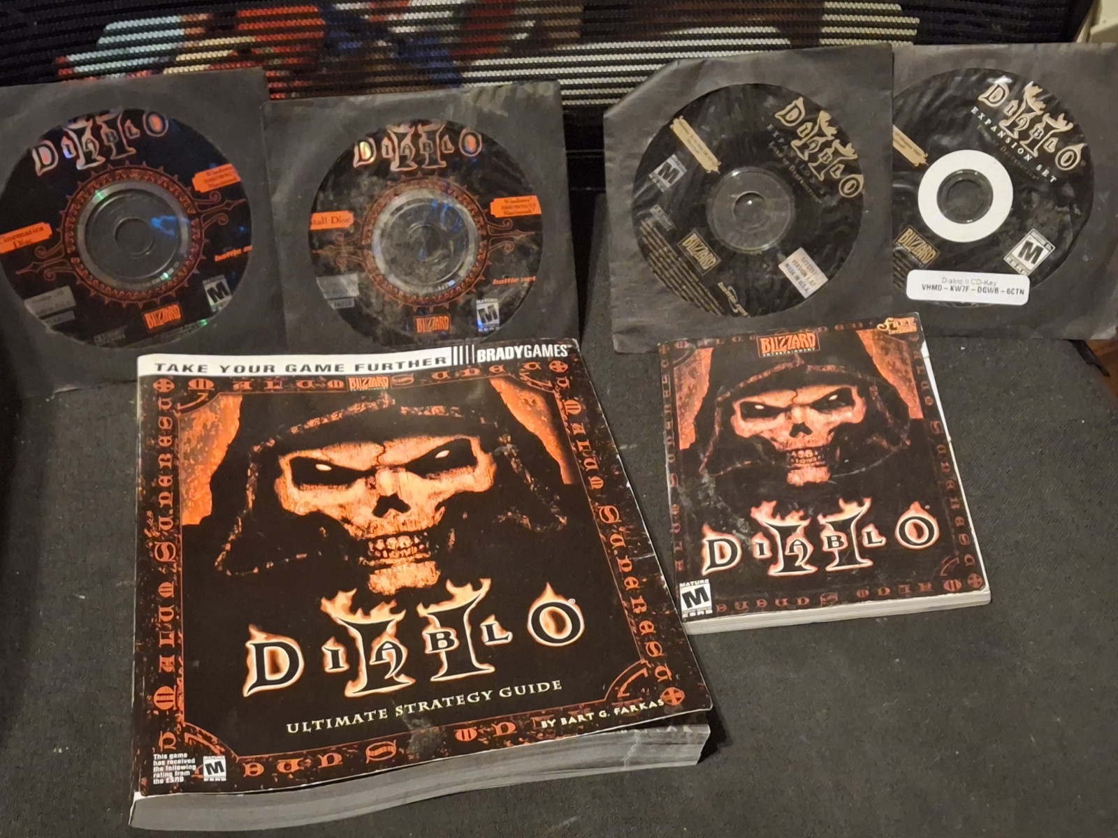 Diablo II PC Game, Expansion, Role Playing Manual & Strategy Guide