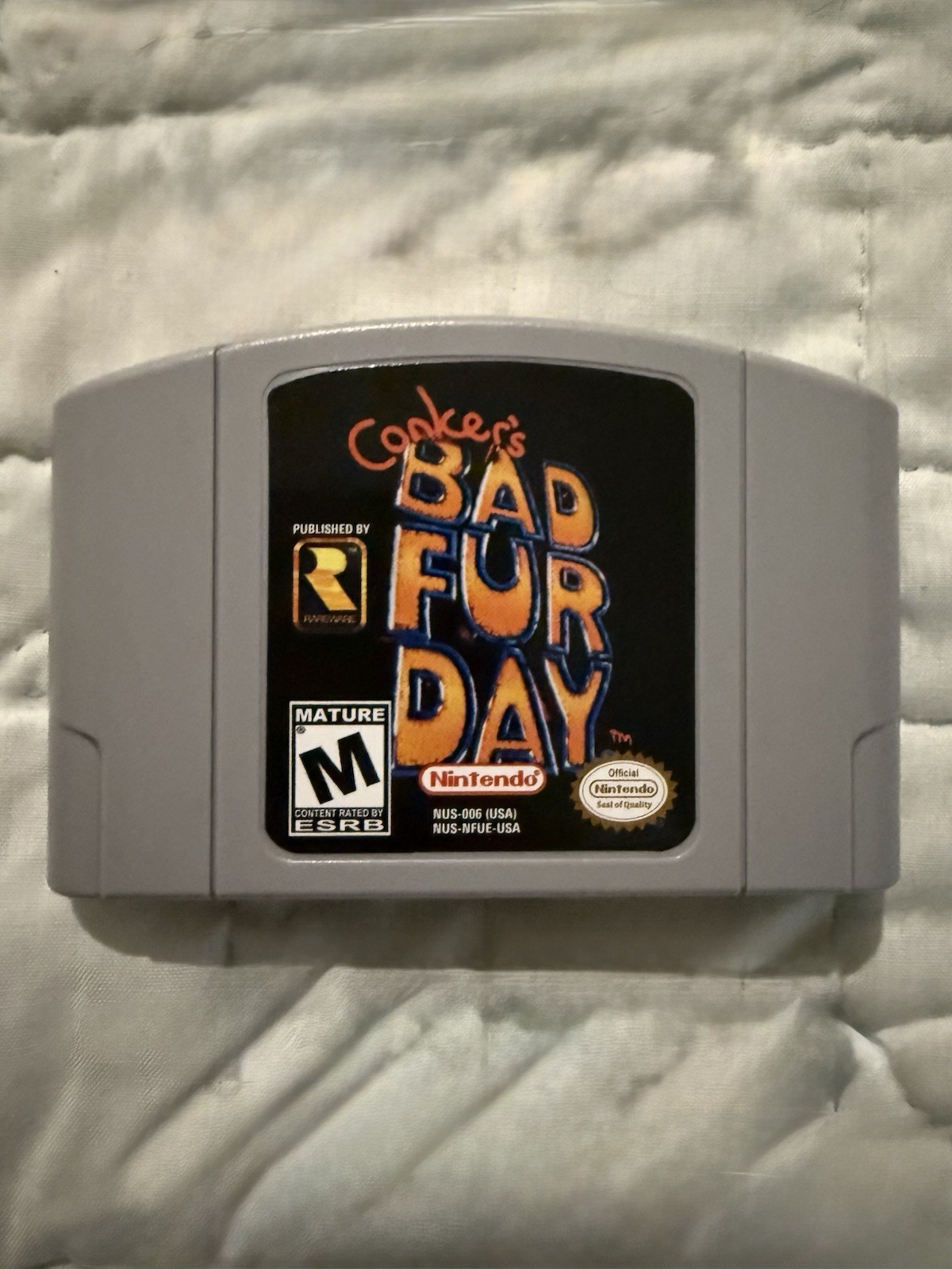 Conkers Bad Fur Day (N64, Nintendo 64) US Version