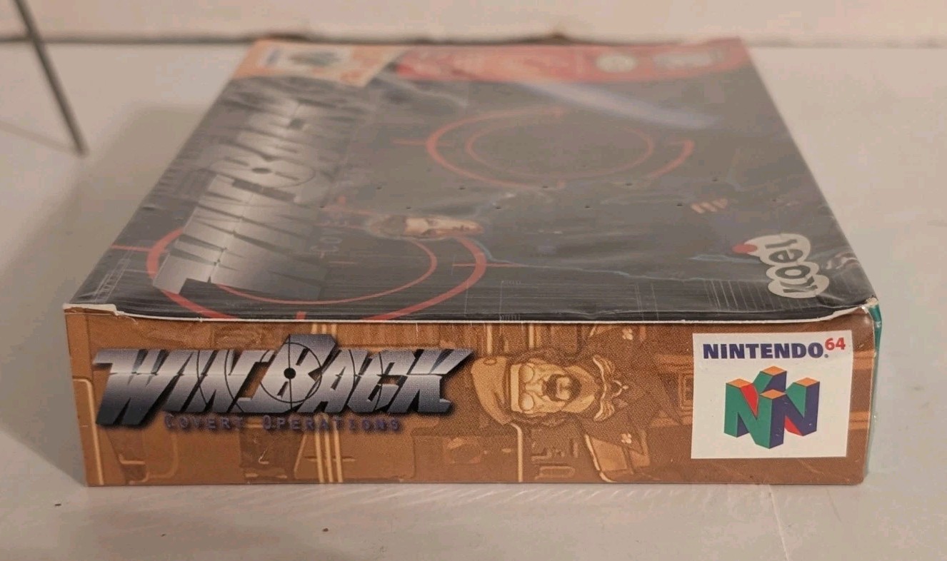 Winback Covert Operations Nintendo Koei N64 Factory SEALED RARE!!