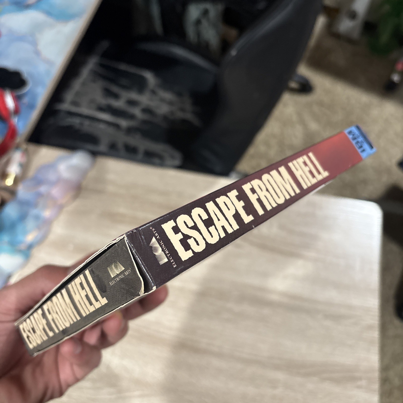 Escape from Hell PC Game 3.5 Disk Disc IBM PC 1990 Complete Electronic Arts