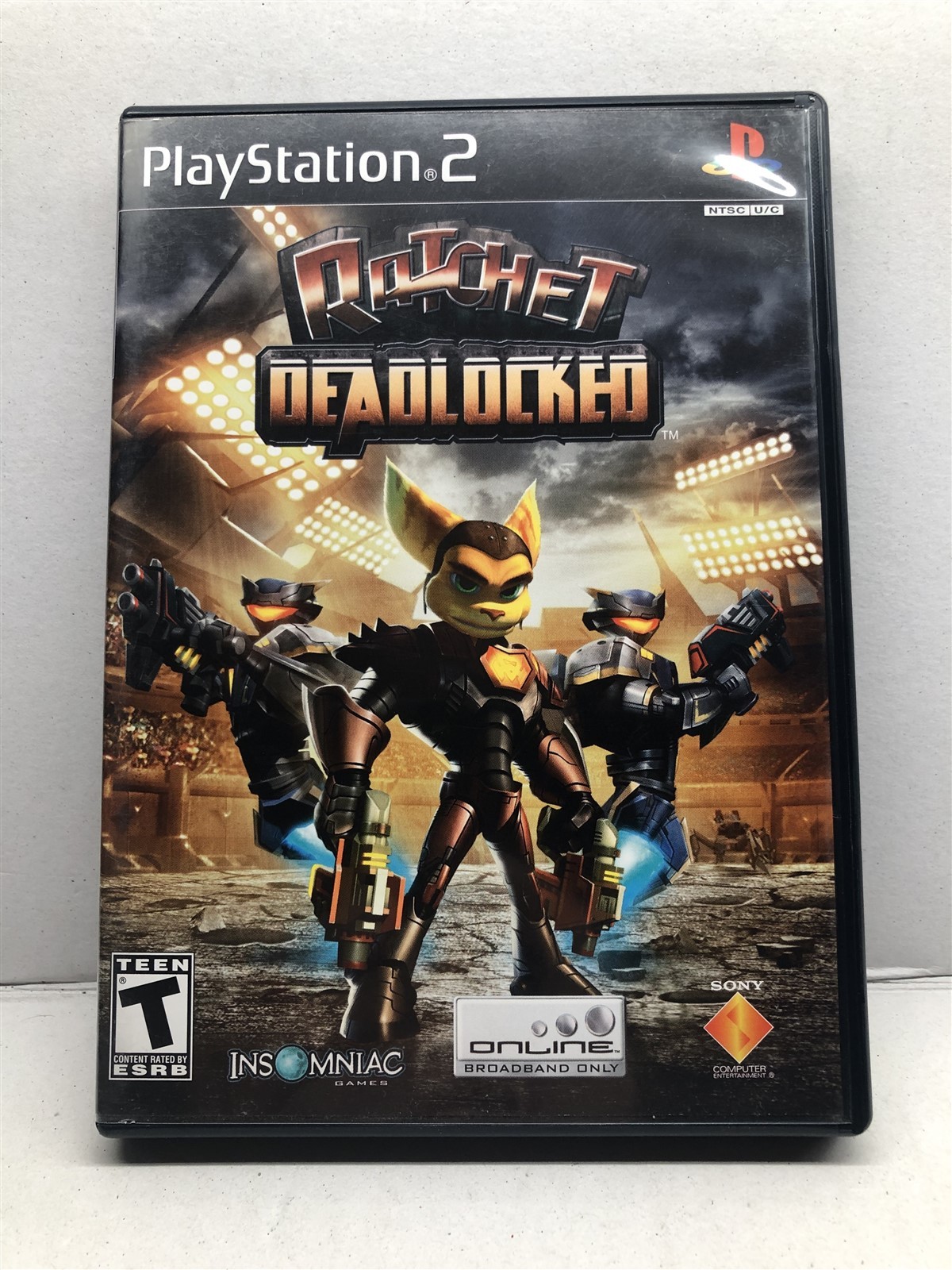 Ratchet: Deadlocked (PlayStation 2, 2006) Complete Tested Working – Free Ship