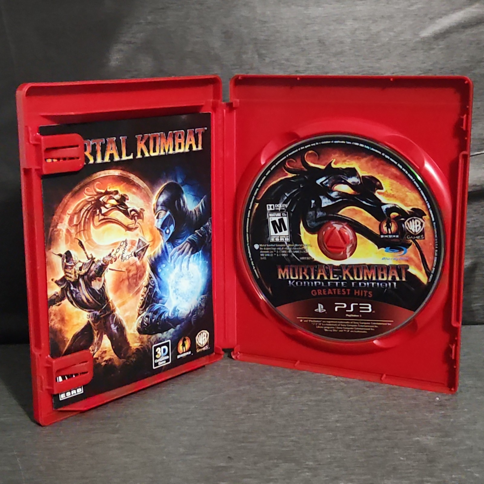 Mortal Kombat Komplete Edition PlayStation 3 PS3 Game CIB Greatest Hits