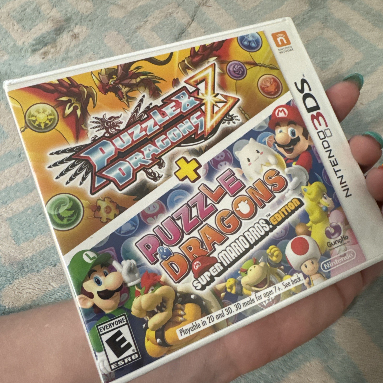 Puzzle & Dragons Z + Super Mario Bros. Edition Nintendo 3DS, Puzzle RPG, NTSC-US
