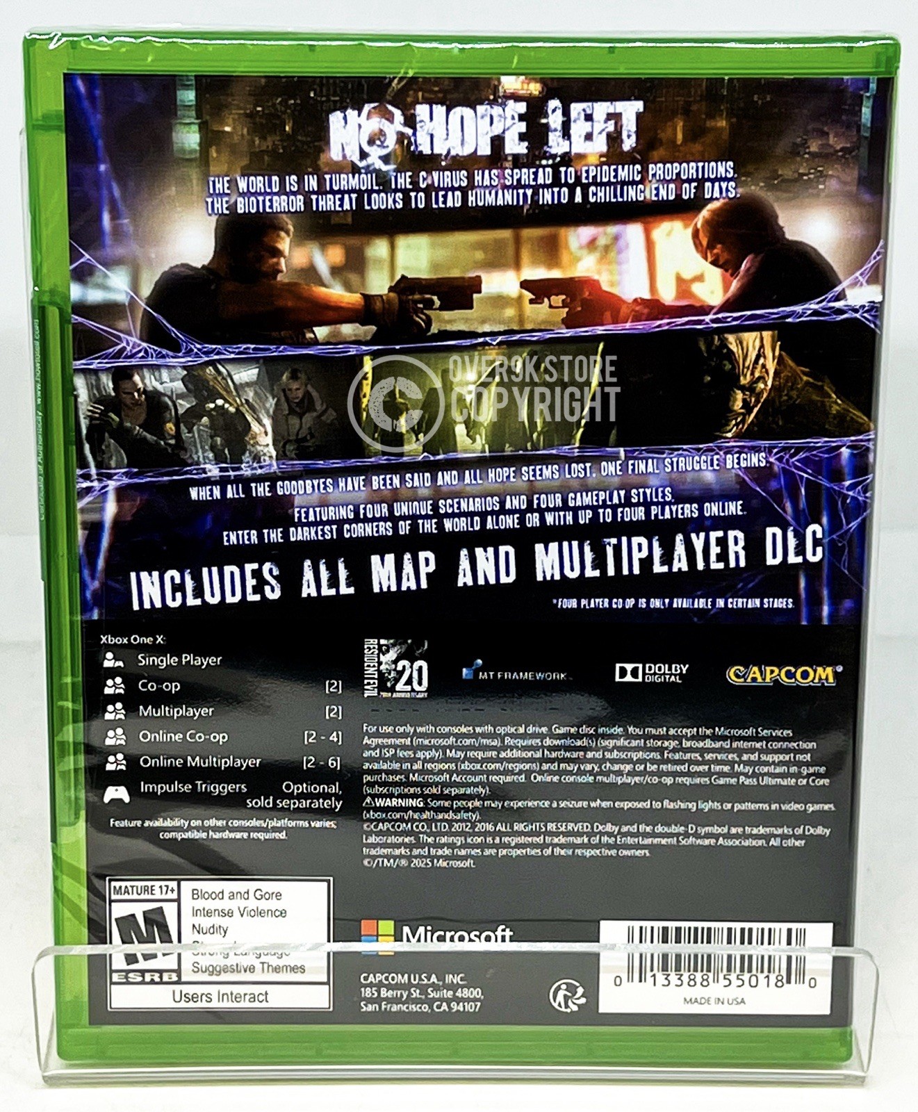 Resident Evil Origins + 2 + 3 + 4 + 5 + 6 + 7 Gold Edition – Xbox One – New