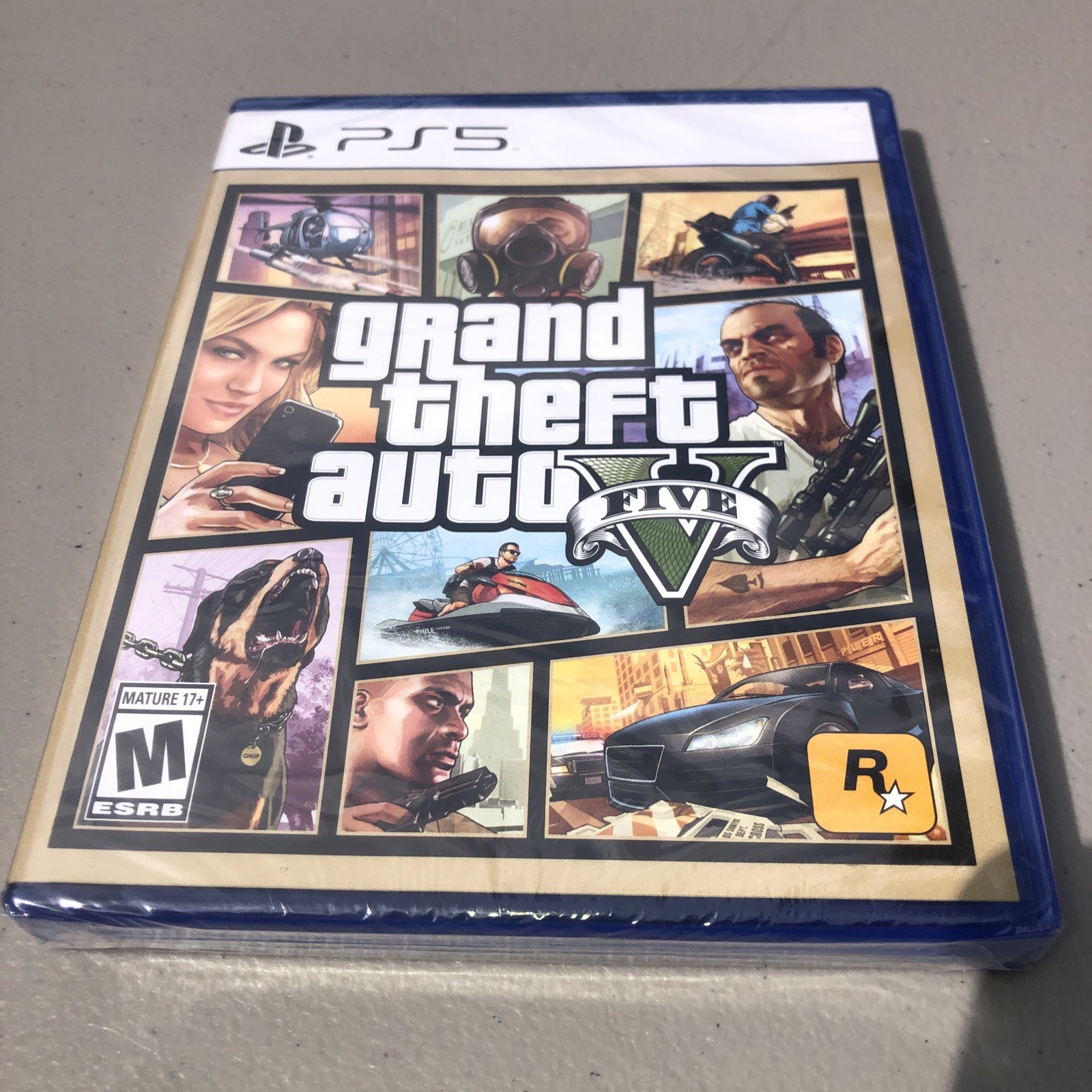 Grand Theft Auto V Standard Edition – PlayStation 5 NEW Sealed