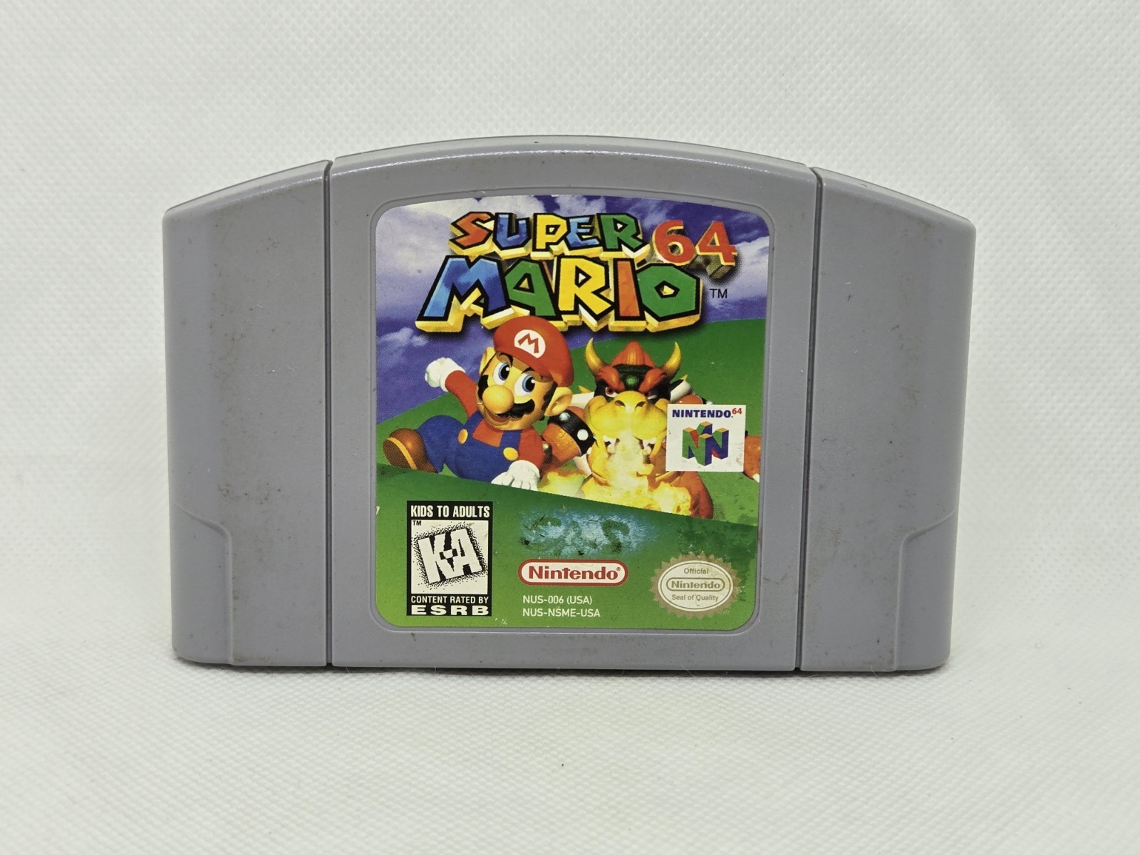Super Mario 64 (Nintendo 64, 1996) N64 Authentic Genuine Cartridge Only Tested