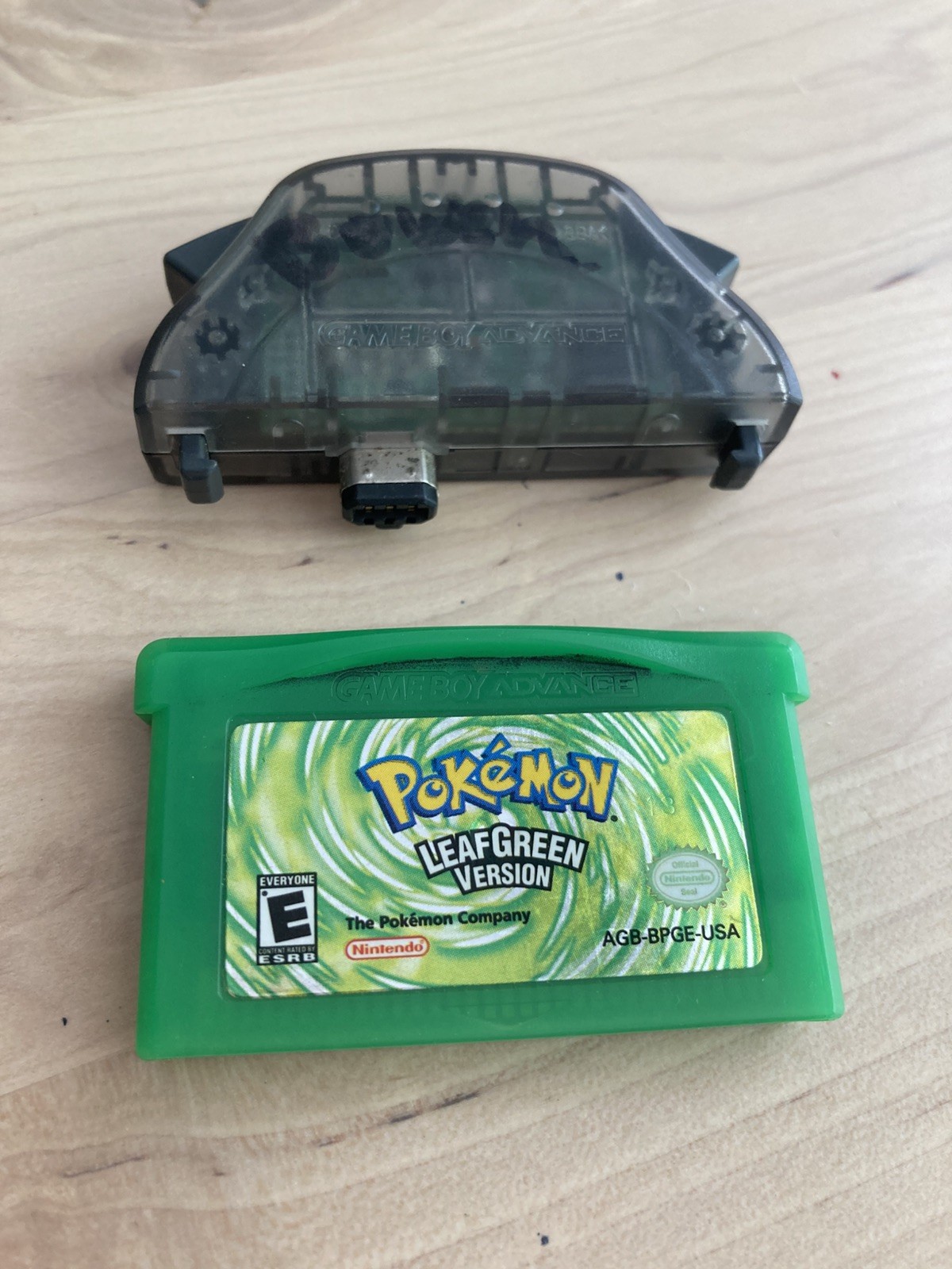 Pokémon: LeafGreen Version IIB Authentic Nintendo GBA Tested Working Incomplete