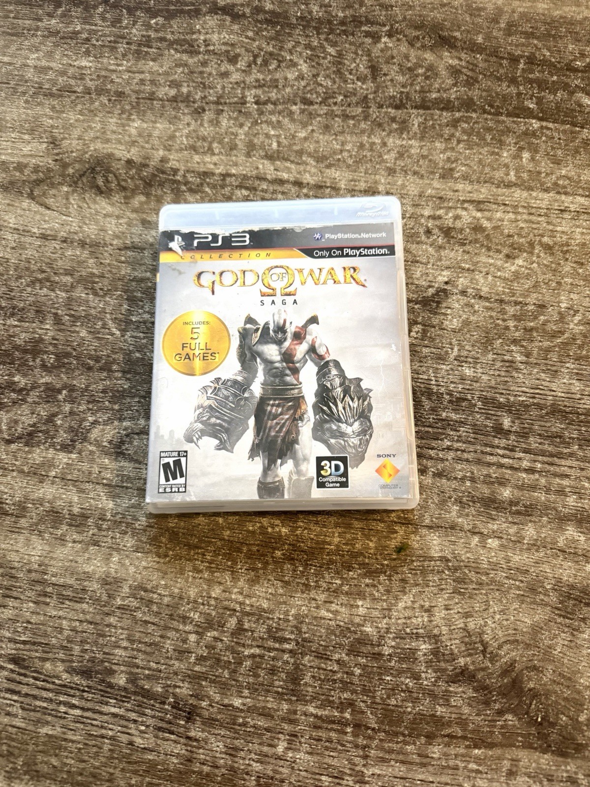 God of War Saga (Sony PlayStation 3, 2012) COMPLETE! Tested & Working!
