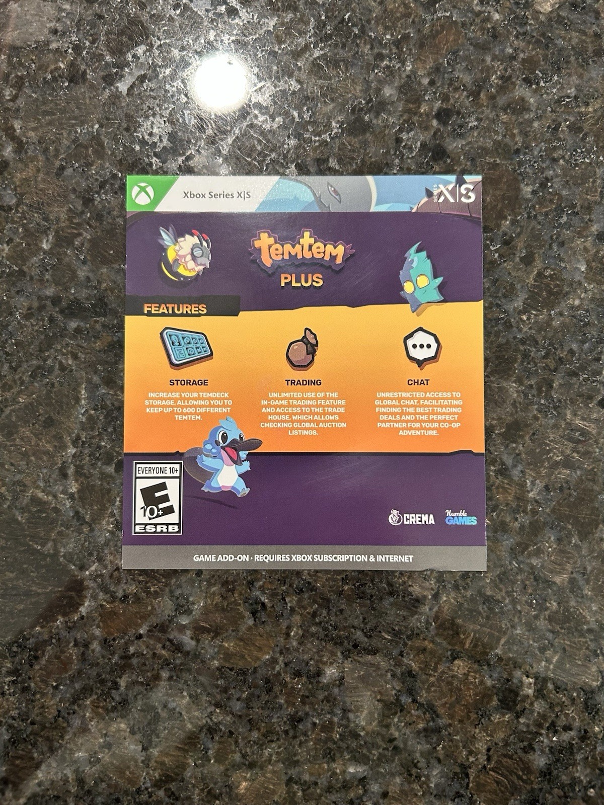 Temtem (Microsoft Xbox Series X) – COMPLETE/CIB