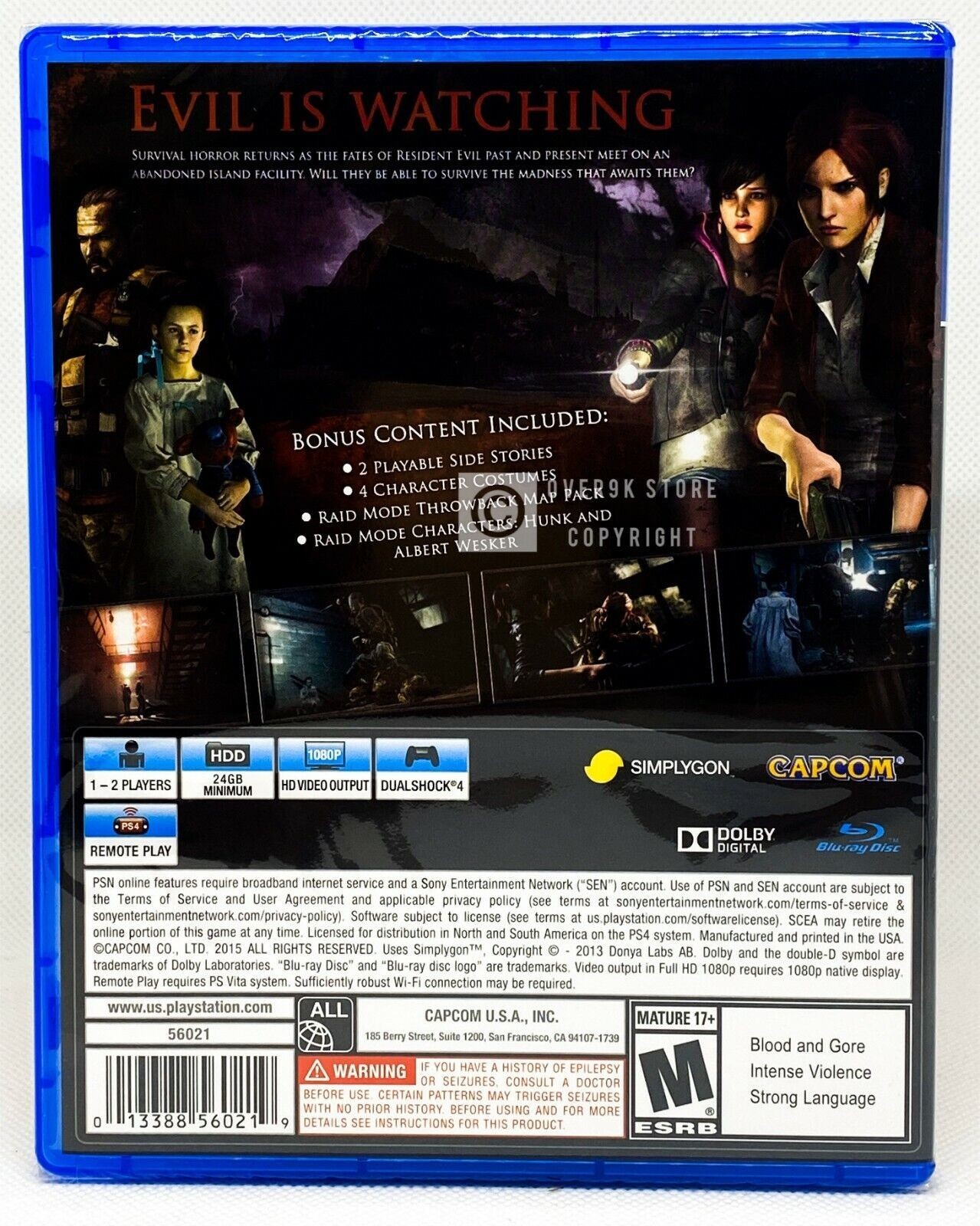Resident Evil Bundle w/ 7 games – PS4 – Brand New | Factory Sealed | LOOSE DISC