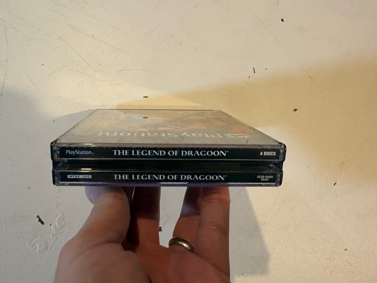 Sony Playstation PS1 The Legend of Dragoon Complete Black Label Tested Working!