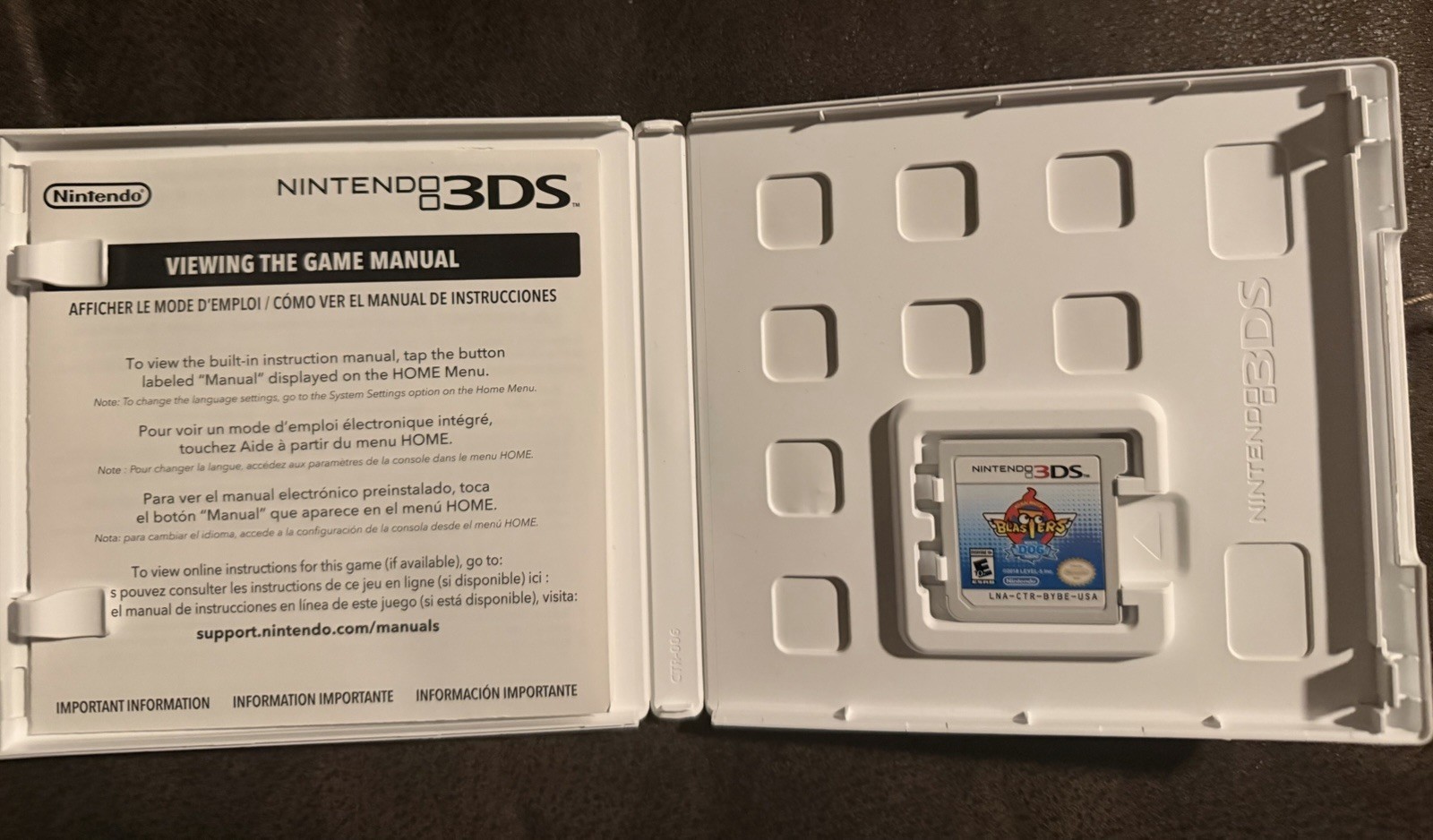 Nintendo Yo-kai Watch Blasters: White Dog Squad | 3DS | NA | Manual