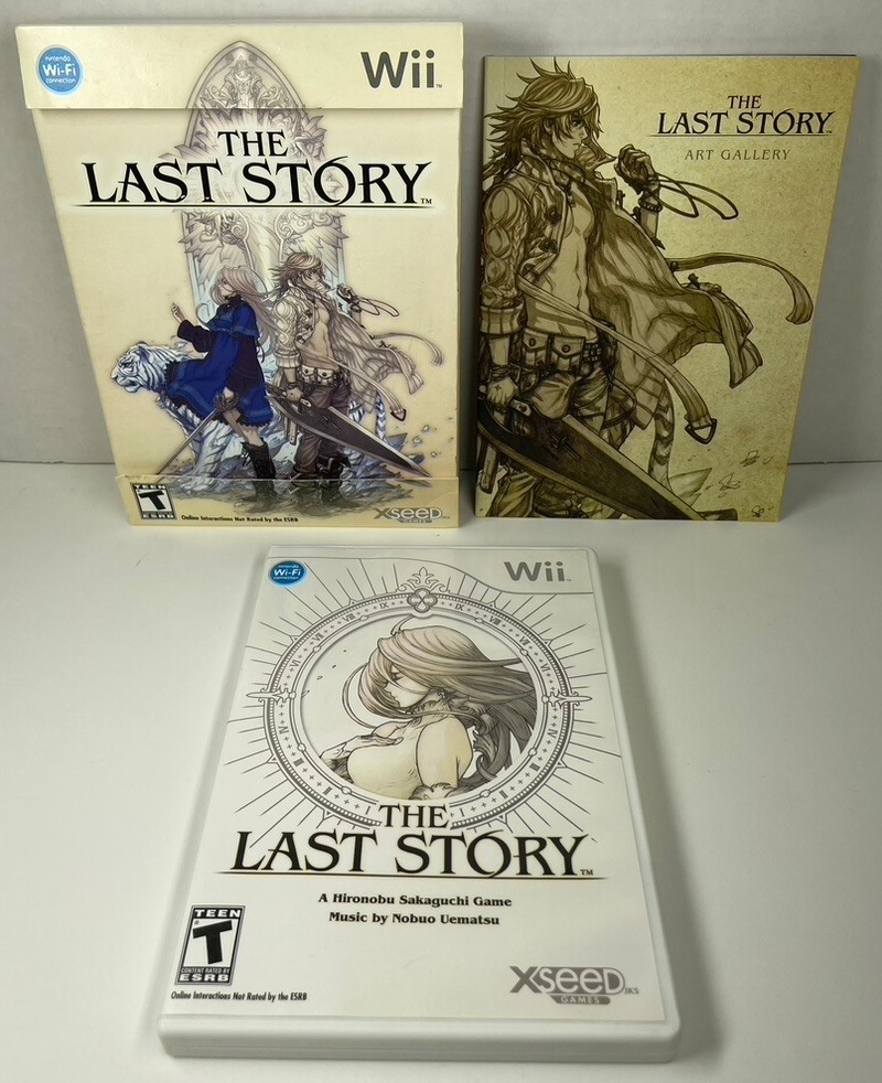 The Last Story Wii Limited Edition – Game – Manual – Art Book – Special Case