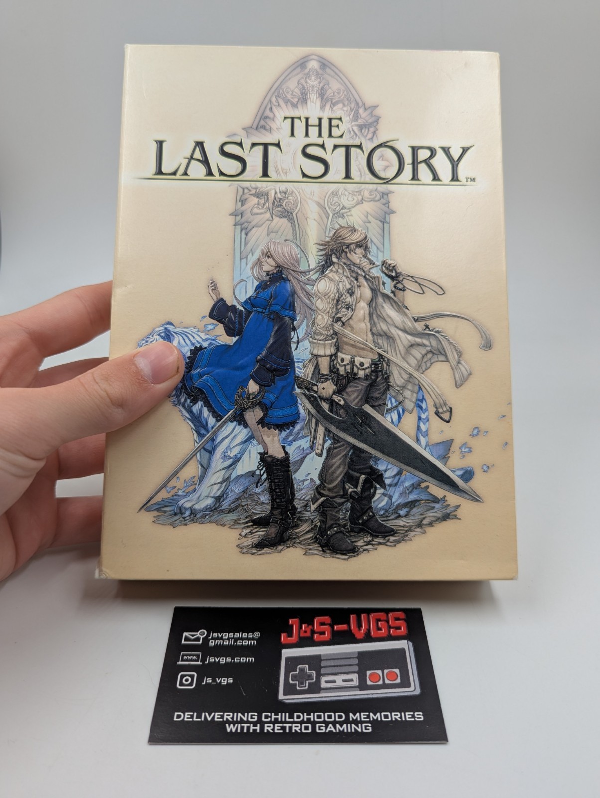 The Last Story Wii CIB w/ Art Book & Soundtrack Tested Working