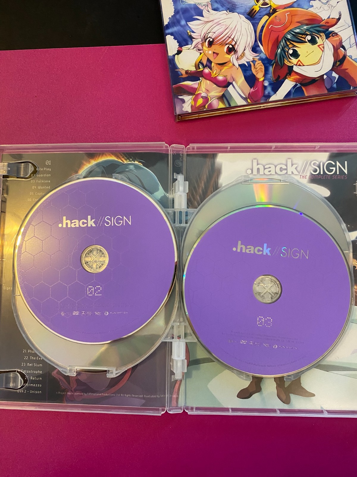 dot hack for PS2 & PS4 complete collection & two complete dot hack anime dvds