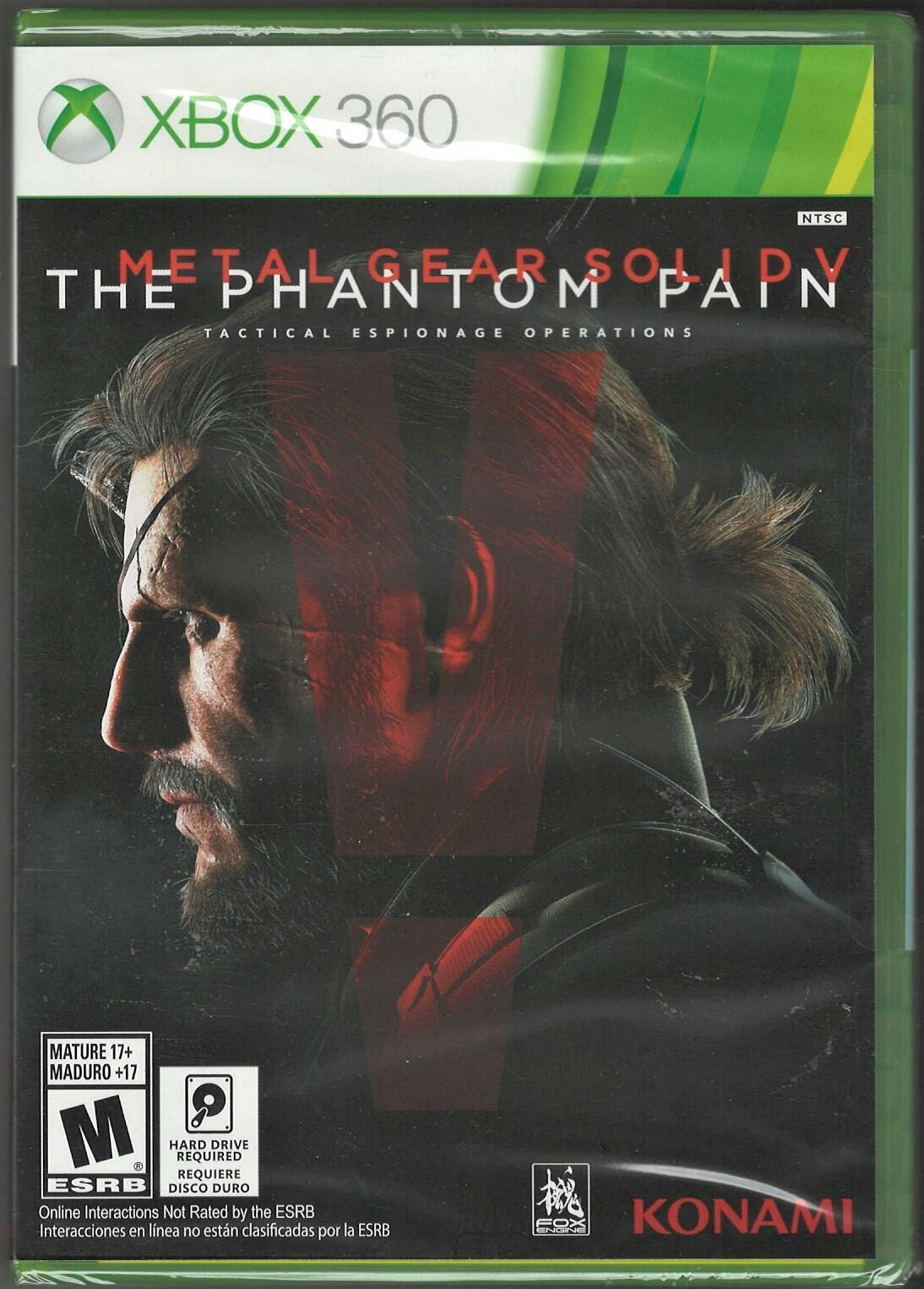 Metal Gear Solid V: The Phantom Pain Xbox 360 (Brand New Factory Sealed US Versi