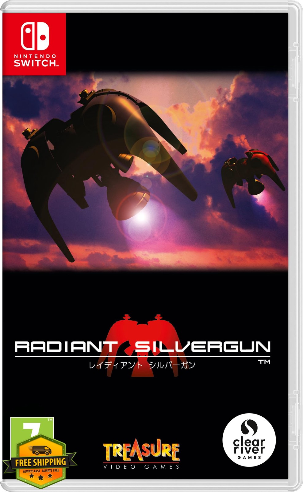Clear River Games Radiant Silvergun Nintendo Switch