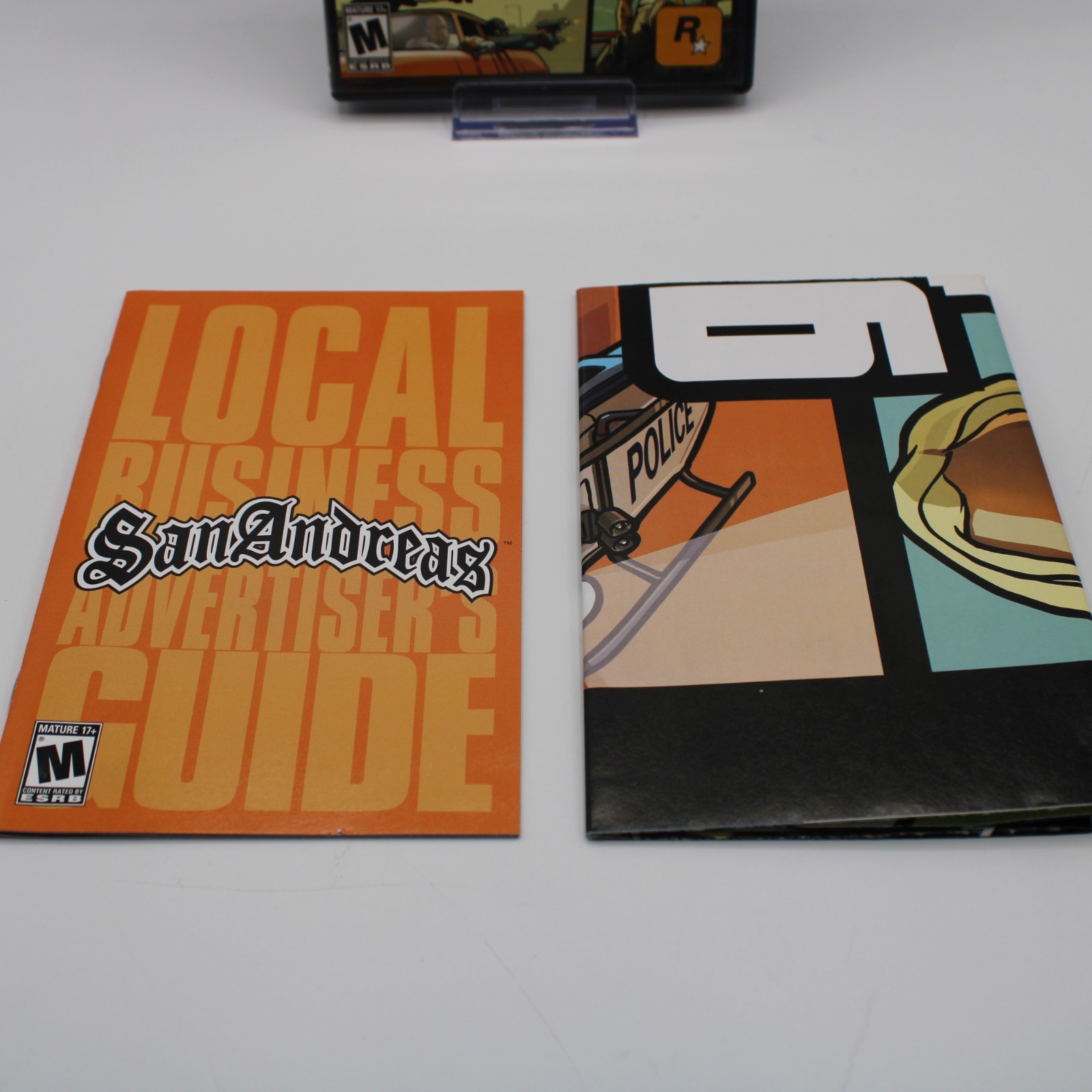 *Refurbished” Grand Theft Auto San Andreas Playstation 2 CIB + Map – 1 YR warran
