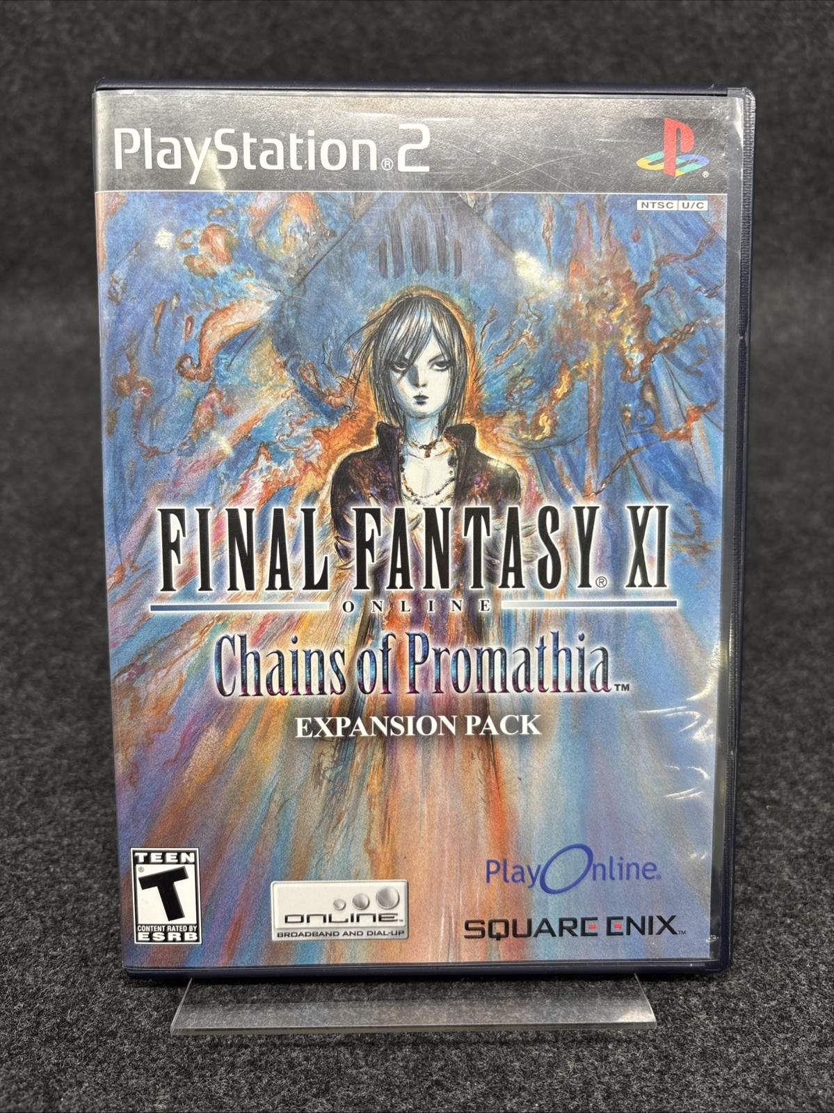 Final Fantasy XI Chains of Promathia (PS2) – CIB W/ Reg Card Excellent Condition