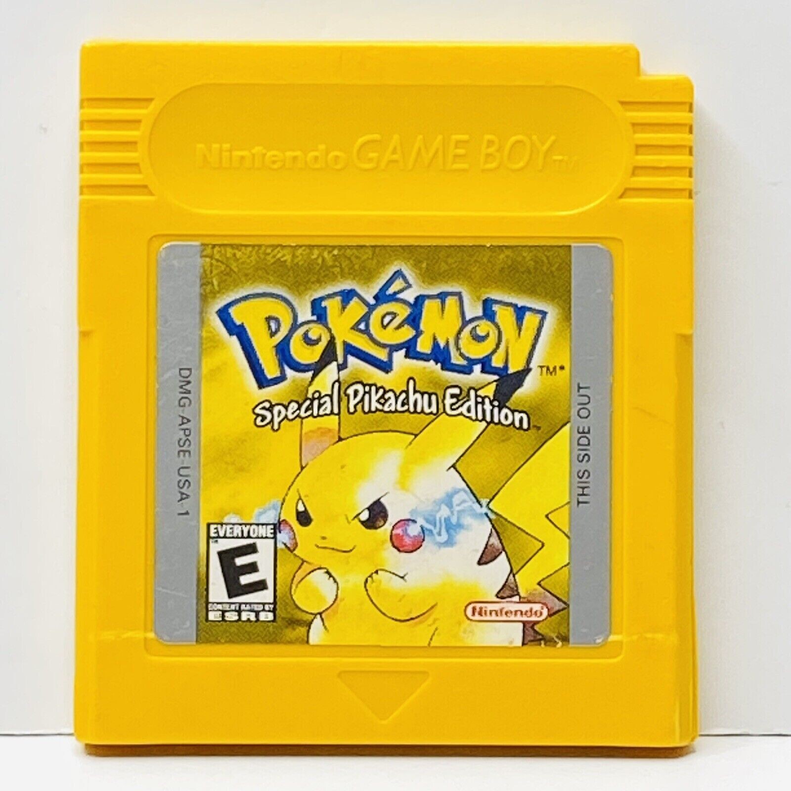 Authentic Unlocked Pokemon Yellow, All 151 Legal + Extra, Max Items Money GB GBC