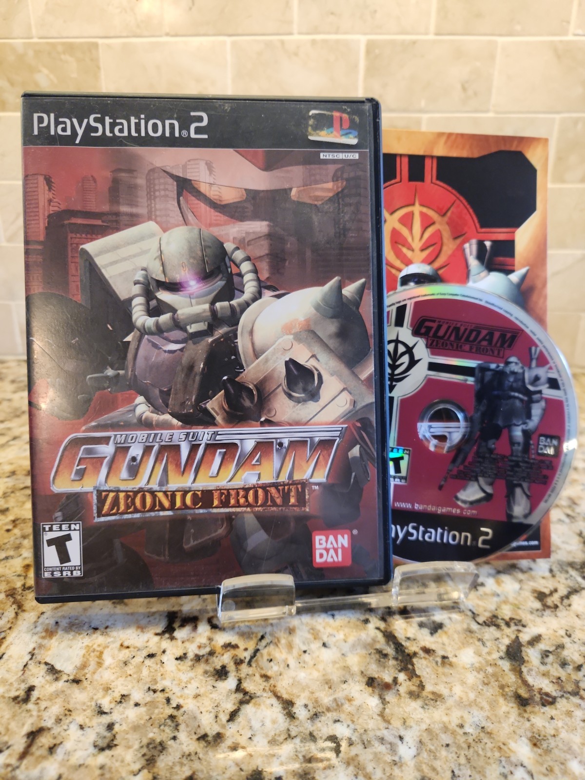 Mobile Suit Gundam: Zeonic Front (Sony PlayStation 2, 2002) Complete CIB Tested