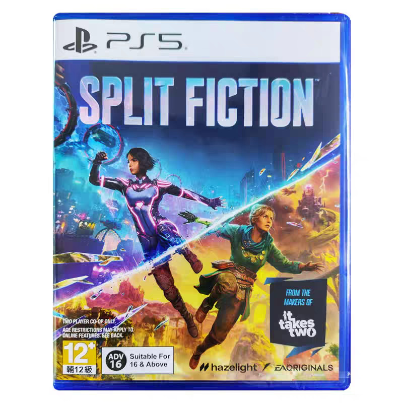 PS5 PlayStation 5 Split Fiction 双影奇境 HK Chinese/English ver ELAS10927 Video Game