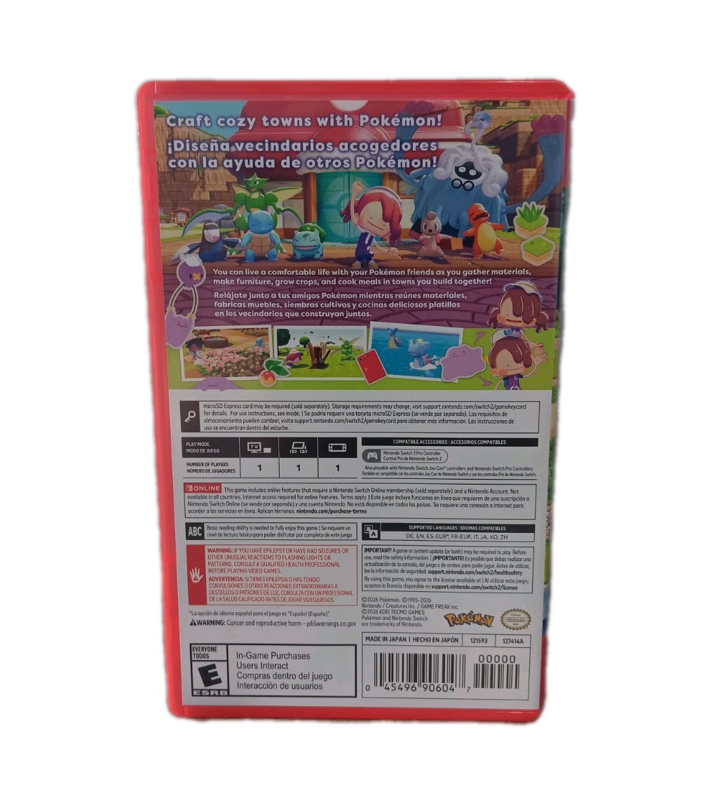 Pokemon Pokopia Nintendo Switch 2 Tested