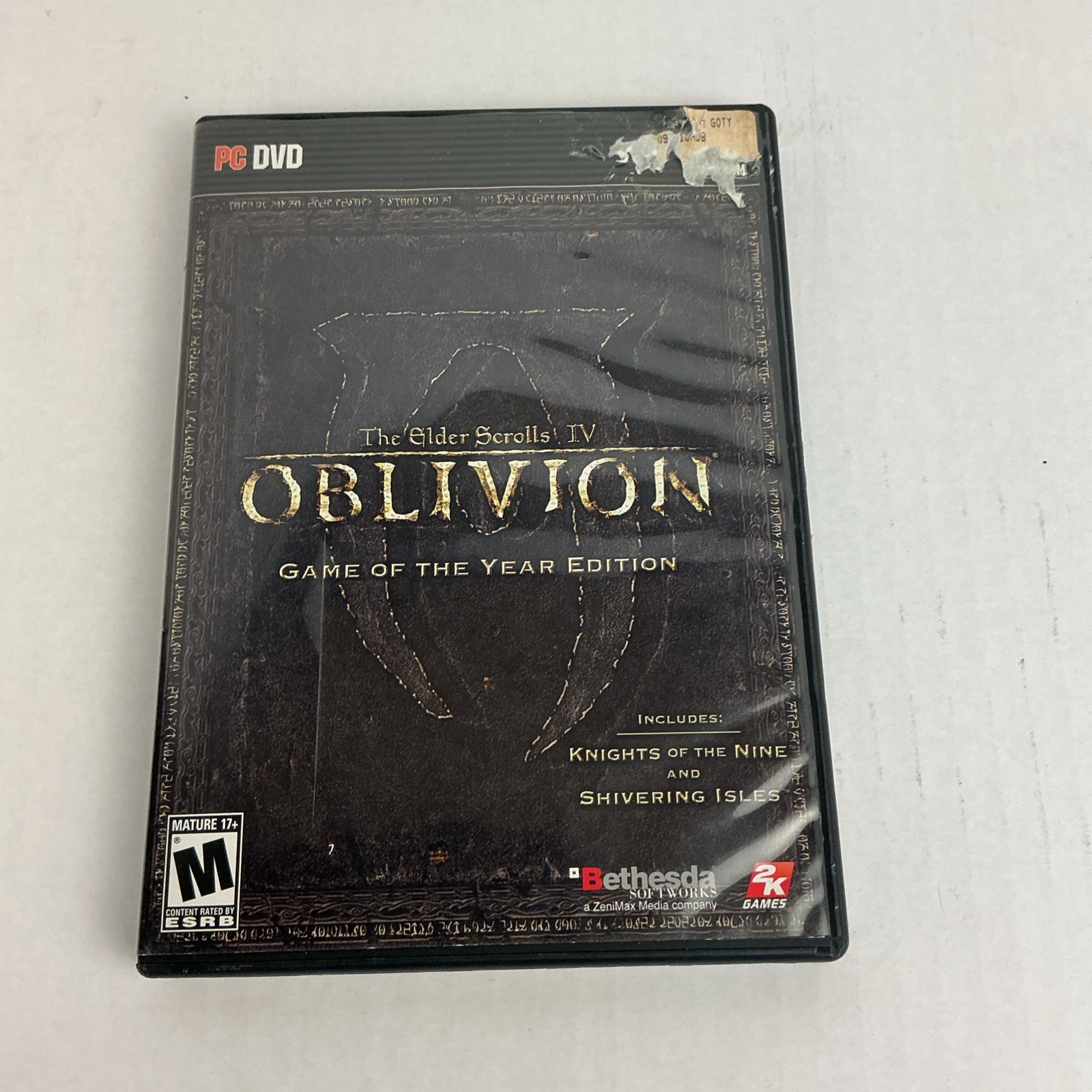 The Elder Scrolls IV: Oblivion Game of the Year Edition PC DVD-ROM Bethesda Comp