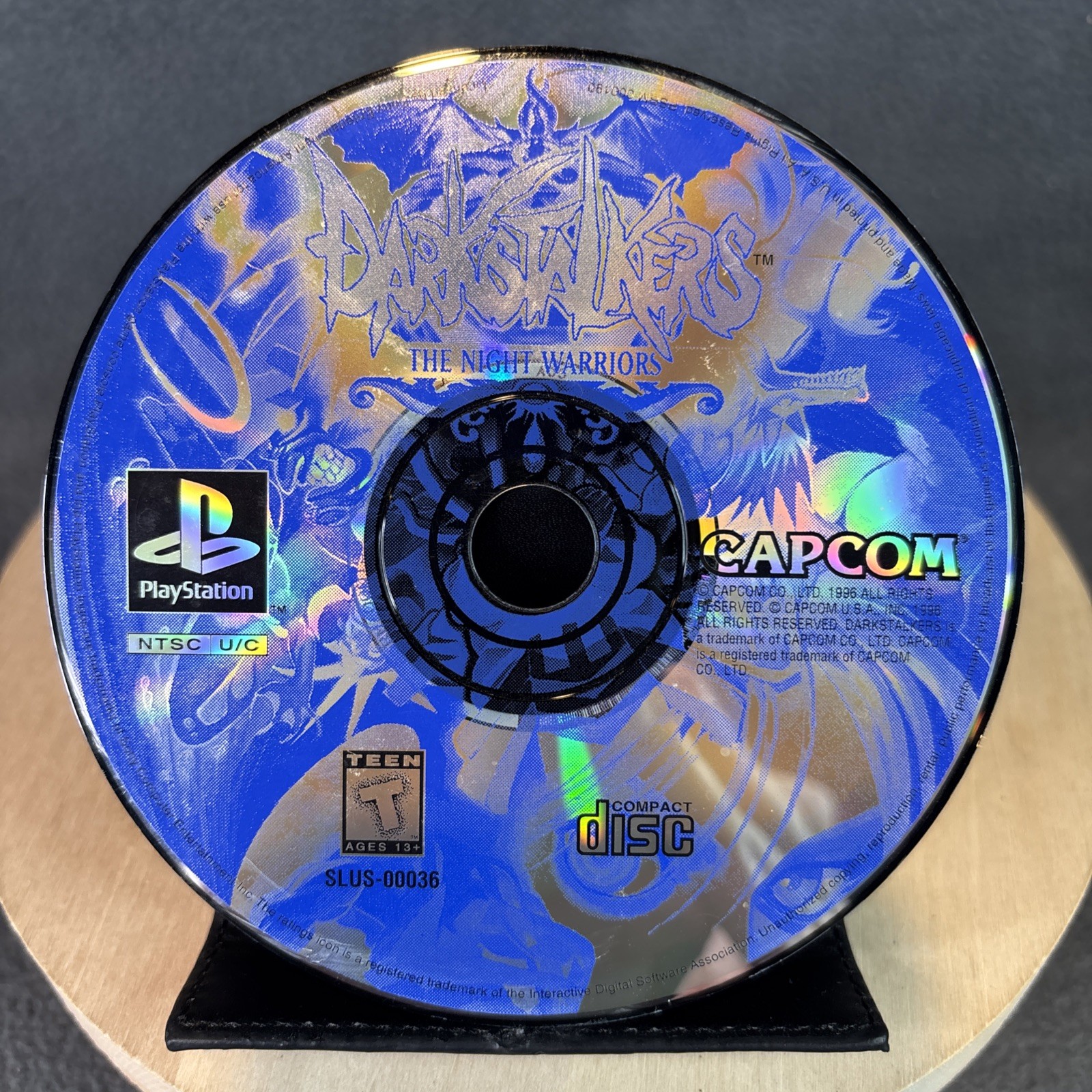 PlayStation 1 – Darkstalkers: The Night Warriors – DISC ONLY – Refurb, Very Good